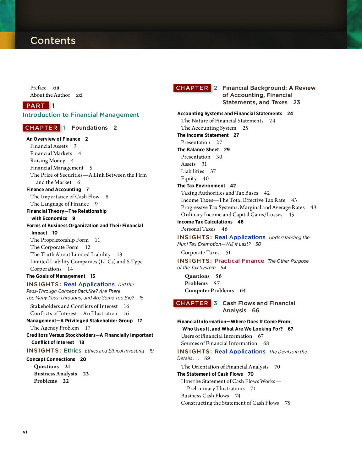 Preview page 6 of eBook PDF Practical Financial Management 8th Edition By William Lasher