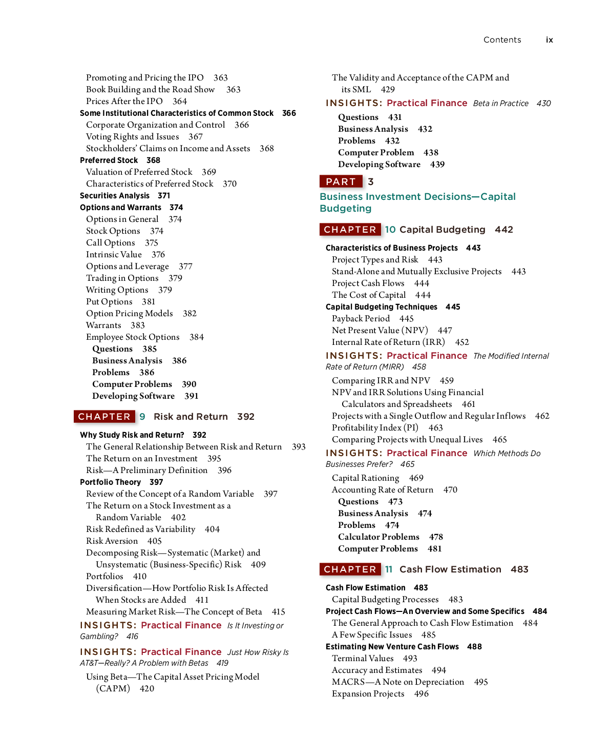Preview page 9 of eBook PDF Practical Financial Management 8th Edition By William Lasher