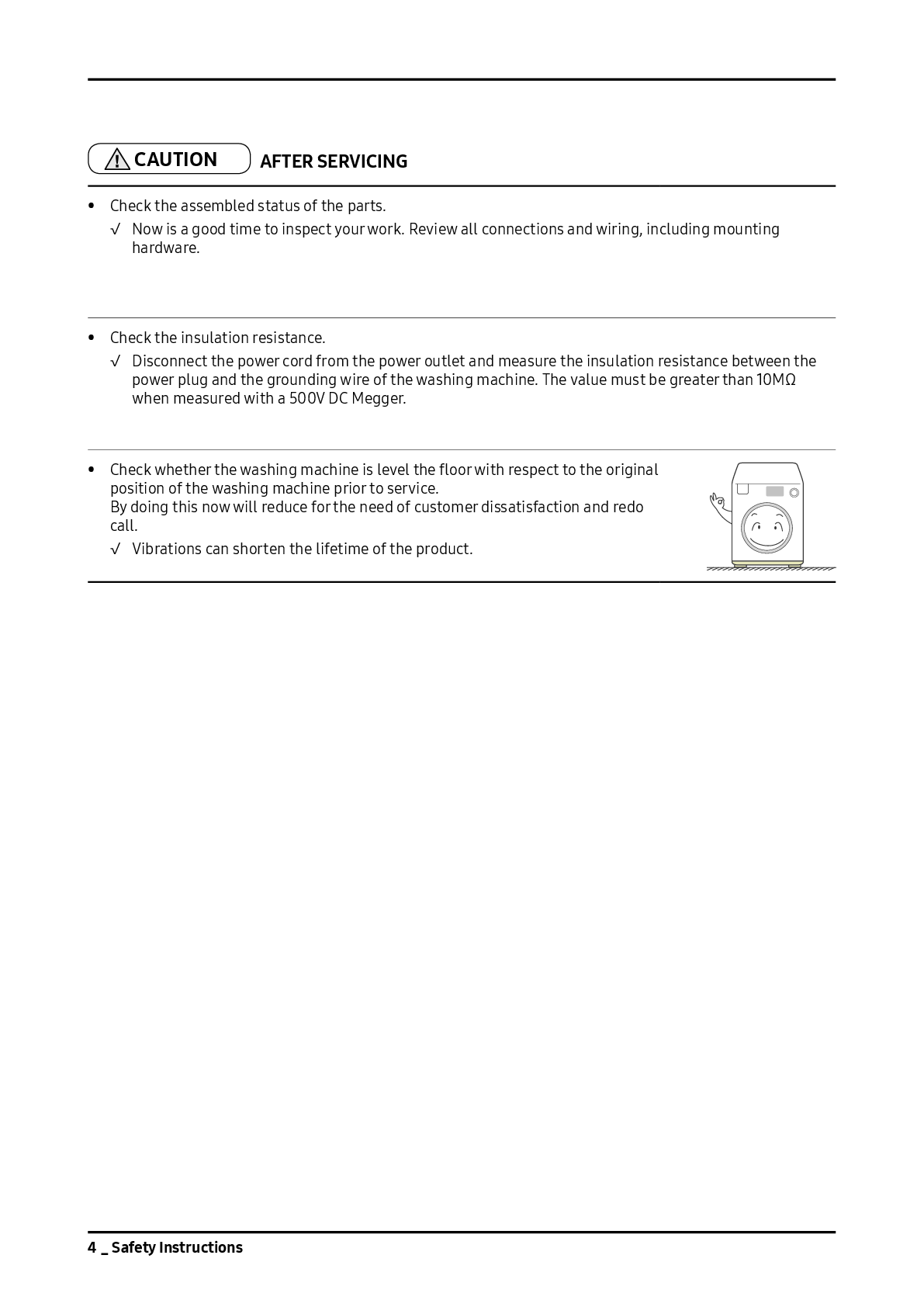 Preview page 6 of SAMSUNG WV60M9900AVA5 Service Manual