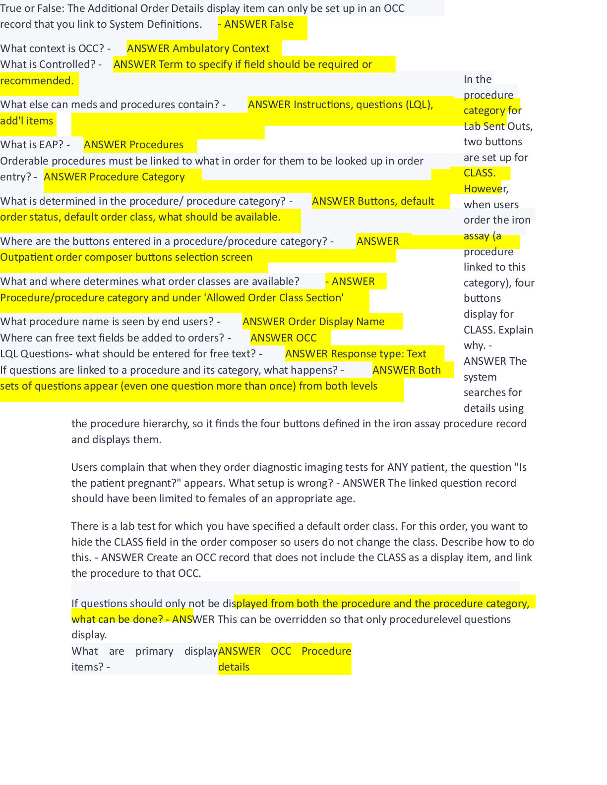 Preview page 2 of Epic AMB 400 Highlighted Exam Questions and  correct   Answers