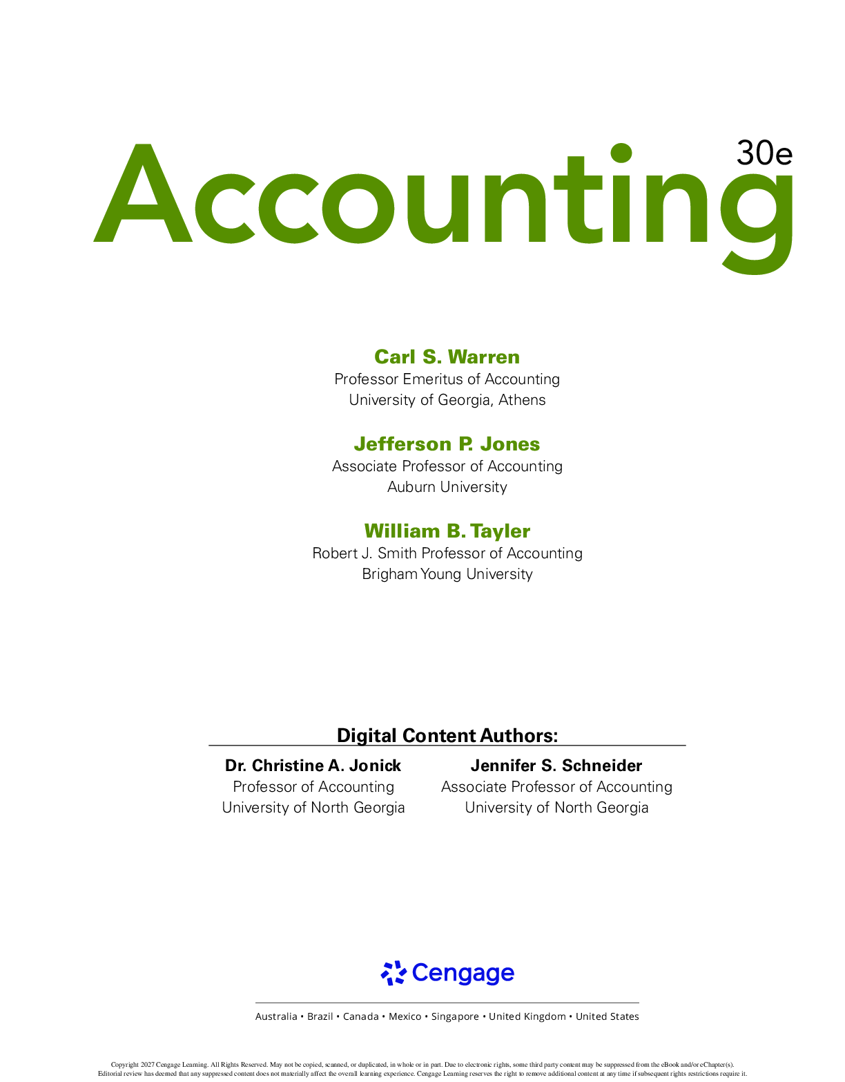 Preview page 4 of Accounting 30th Edition By Carl Warren, Jefferson Jones