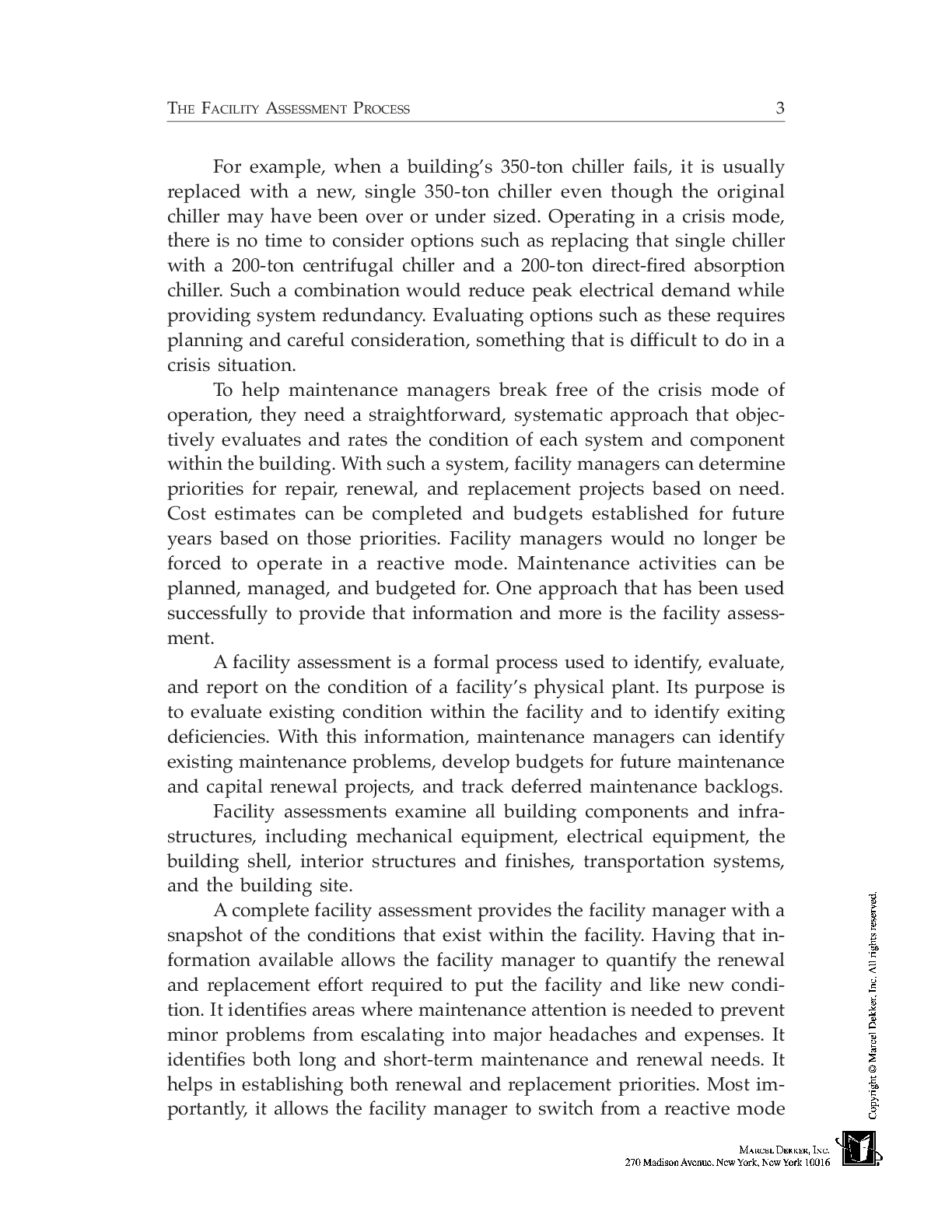 Preview page 7 of Handbook of Facility Assessment By James E Piper