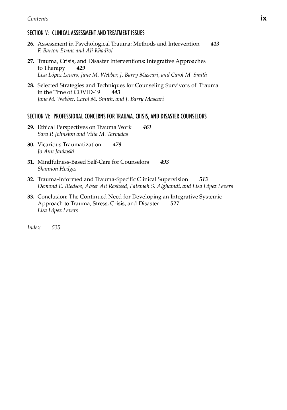 Preview page 8 of Trauma Counseling 2nd Edition By Lisa López Levers