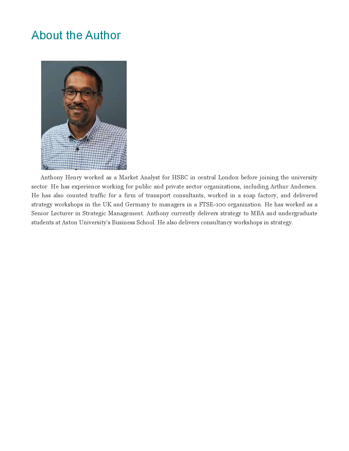 Preview page 5 of Understanding Strategic Management 4th Edition By Anthony Henry