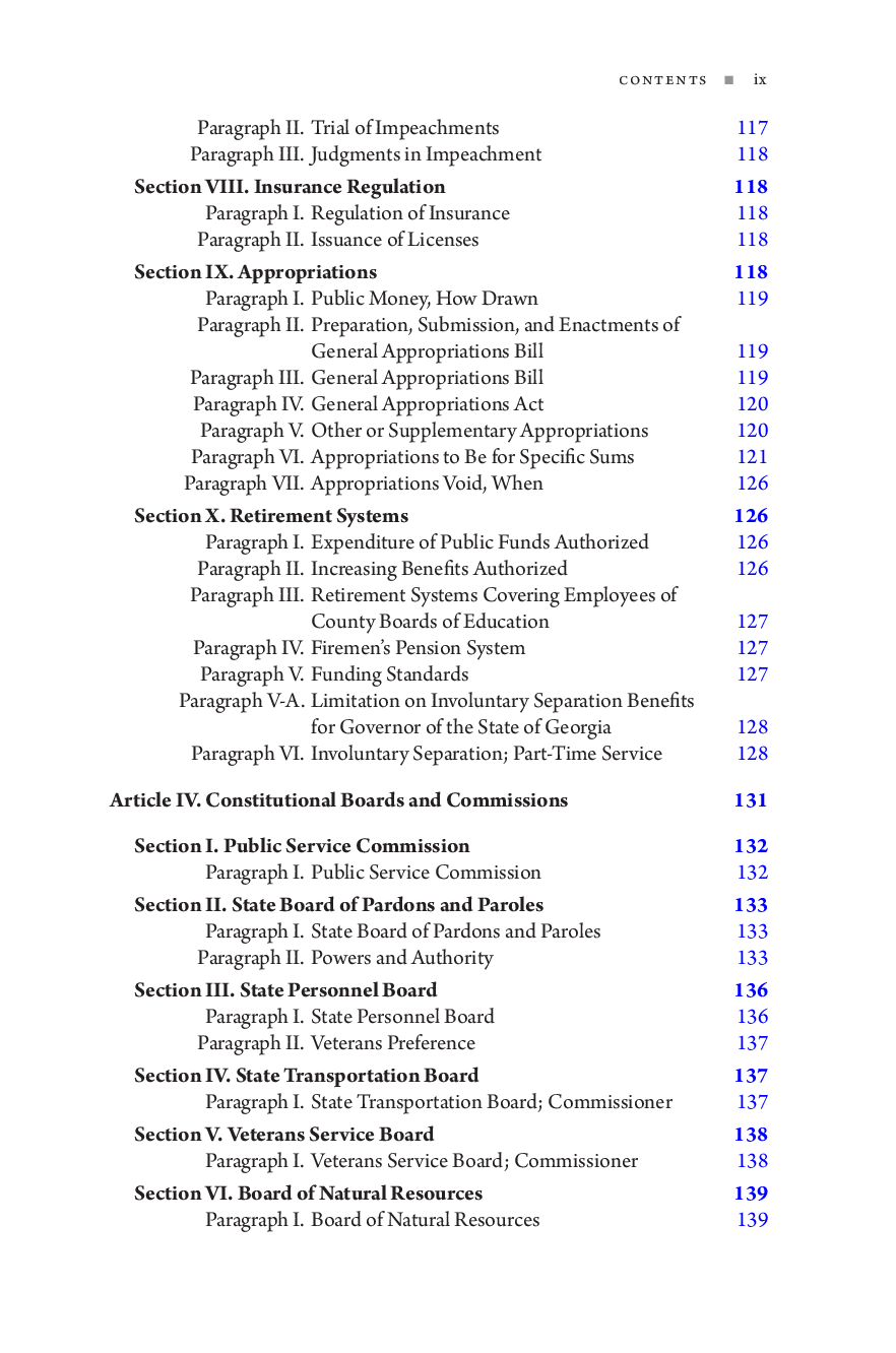 Preview page 10 of eBook PDF The Georgia State Constitution 2nd Edition By HILL