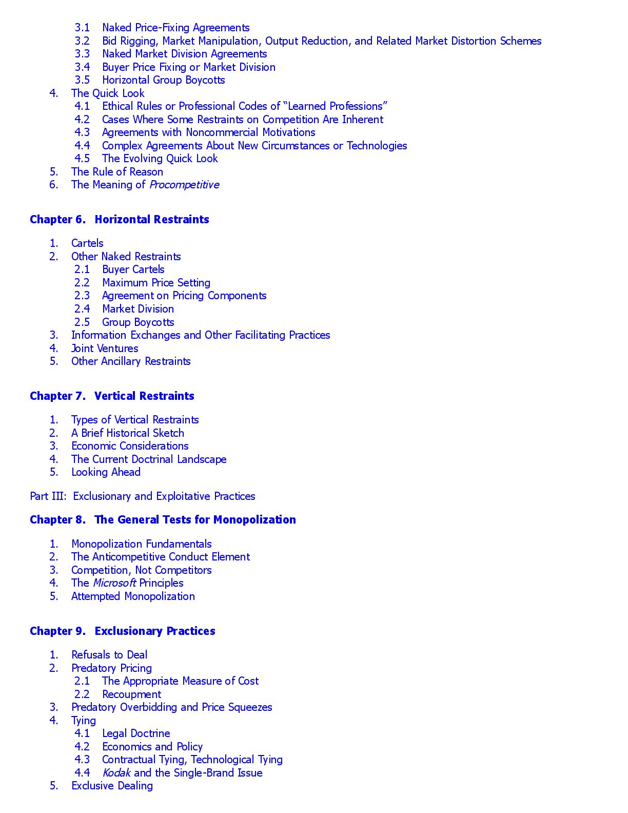 Preview page 6 of eBook EPUB PDF Antitrust 2nd Edition By Daniel A. Crane