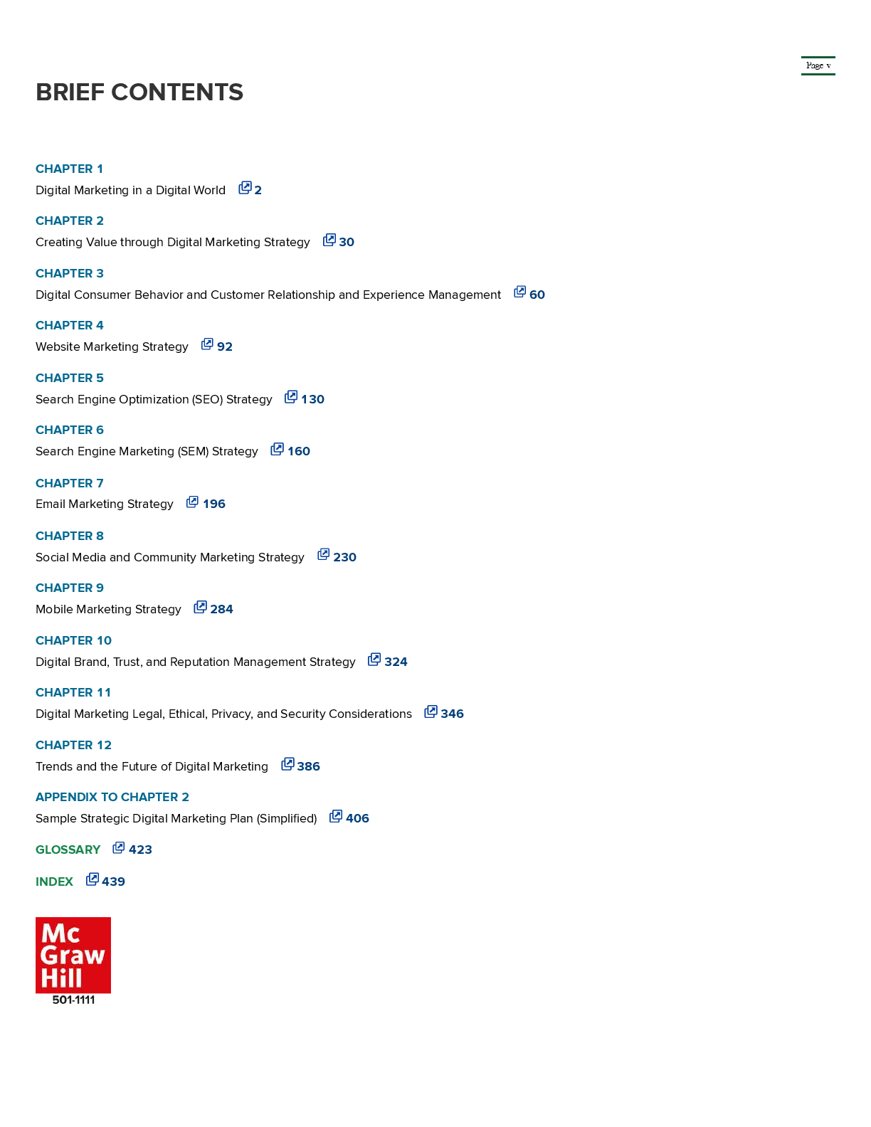 Preview page 4 of Digital Marketing 1st Edition By Raj Sachdev