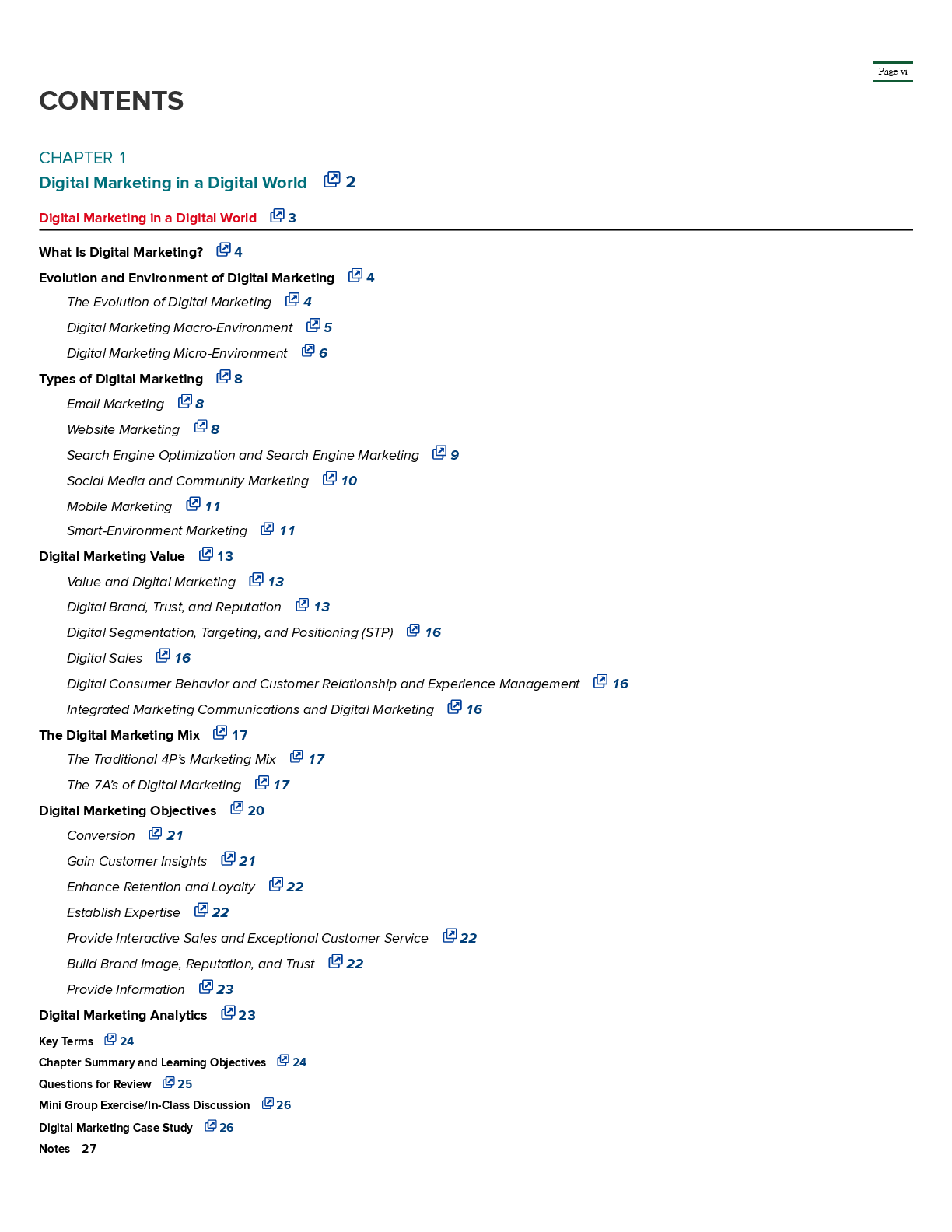 Preview page 5 of Digital Marketing 1st Edition By Raj Sachdev