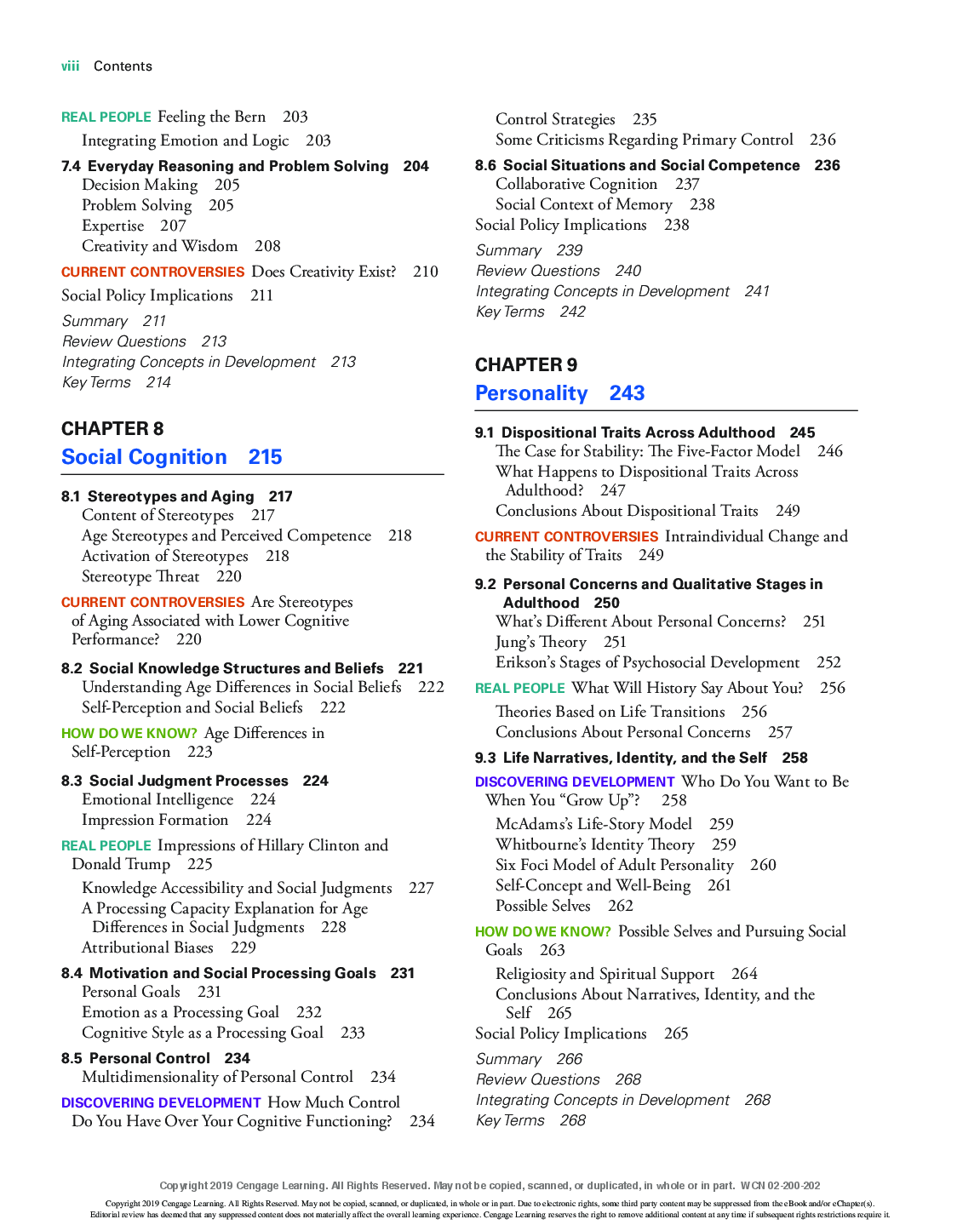 Preview page 8 of Adult Development and Aging 8th Edition By John Cavanaugh