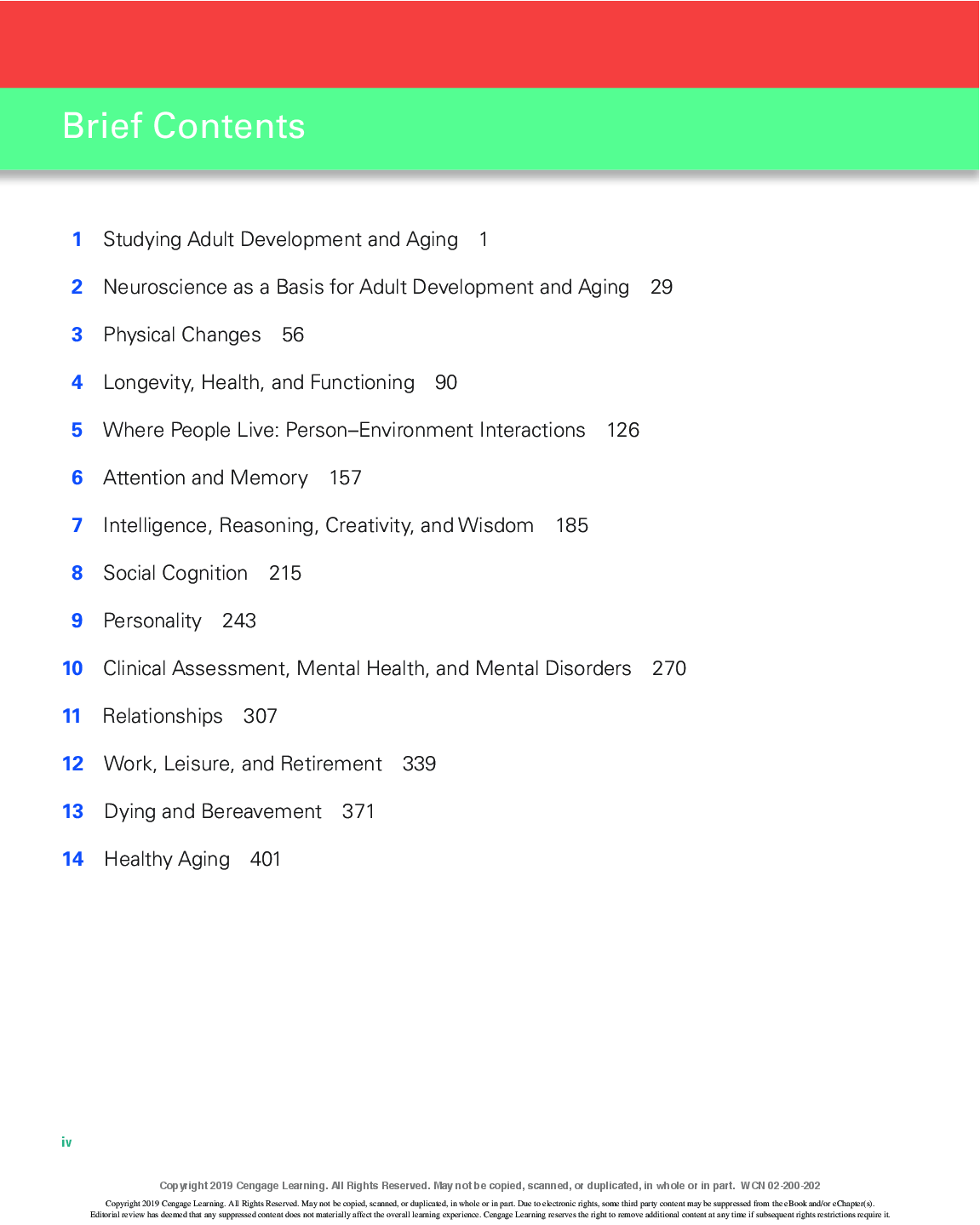 Preview page 4 of Adult Development and Aging 8th Edition By John Cavanaugh