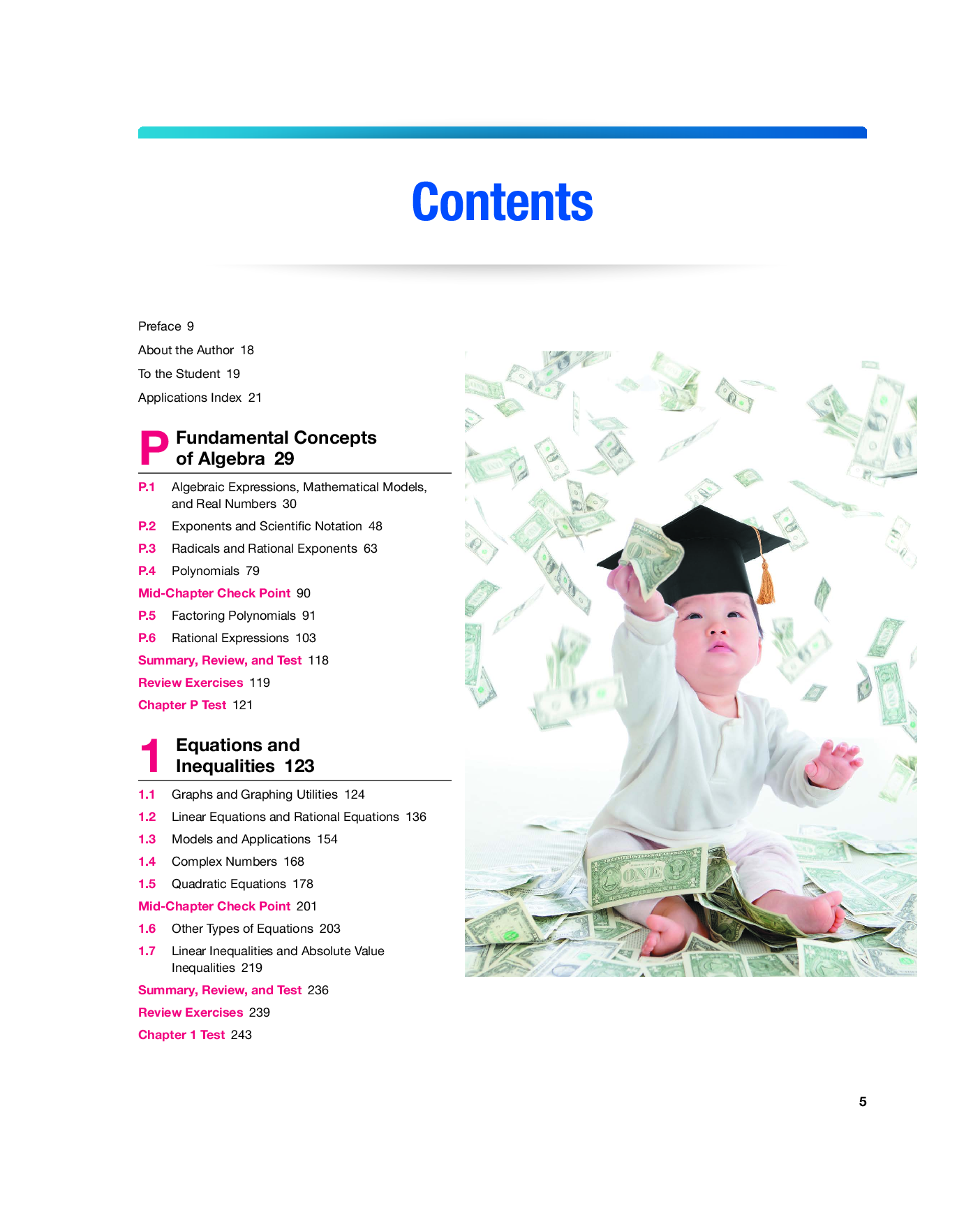Preview page 6 of eBook PDF Algebra and Trigonometry 7th Global Edition By Robert Blitzer