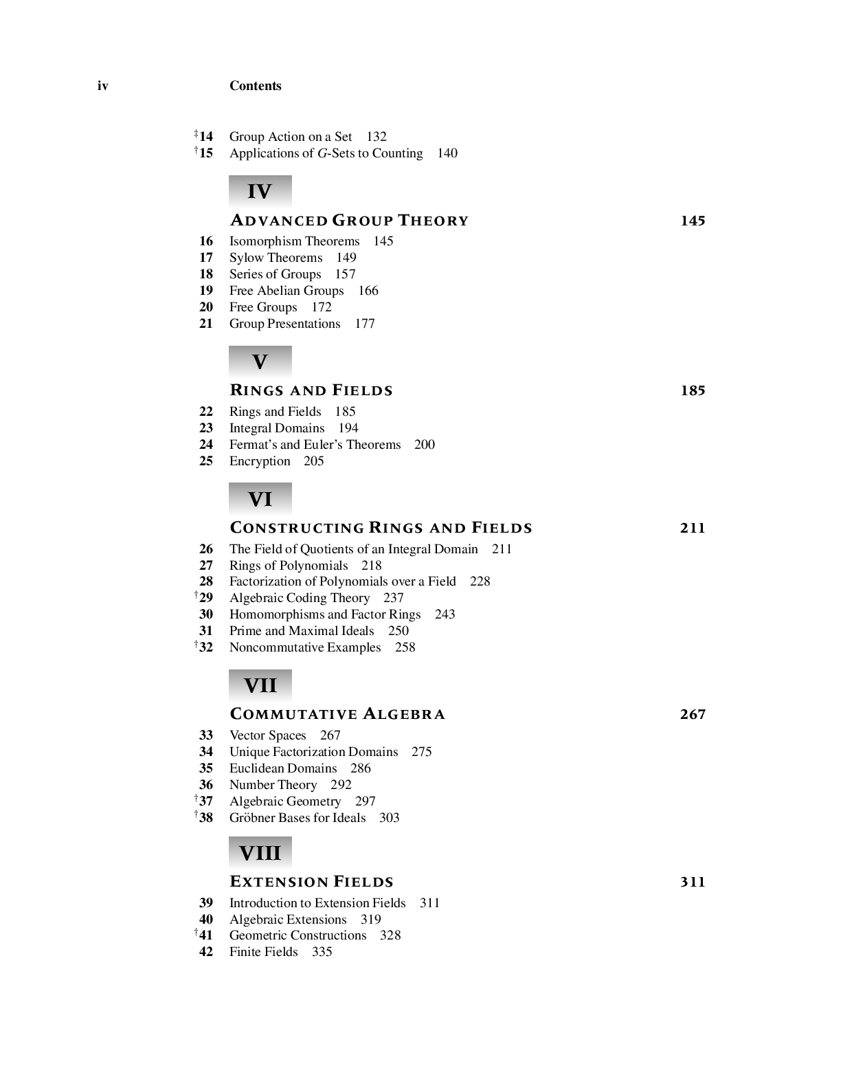 Preview page 5 of A First Course in Abstract Algebra 8th Edition By John B. Fraleigh
