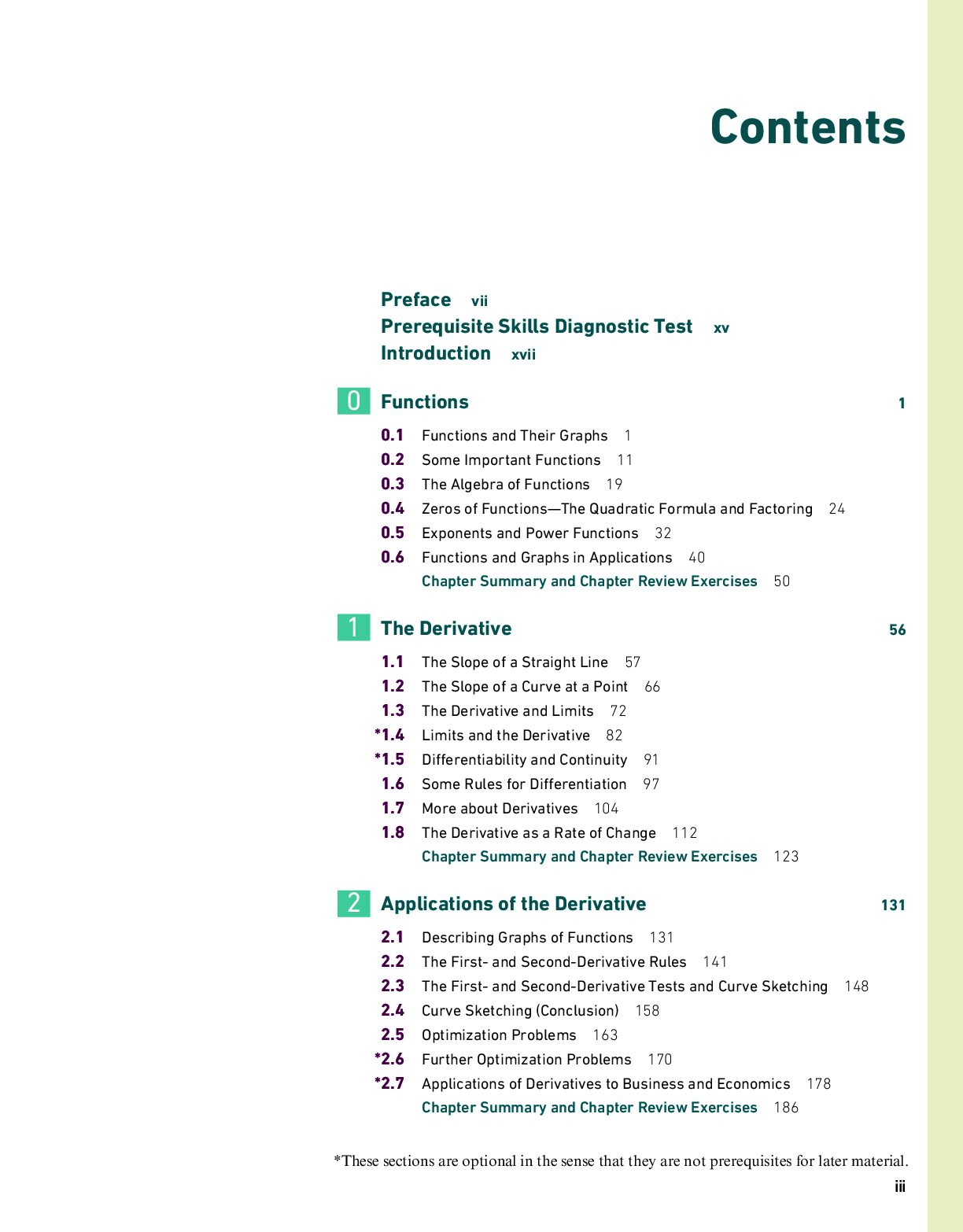 Preview page 4 of eBook PDF Calculus And Its Applications Brief Version, 15th Edition By Larry Goldstein