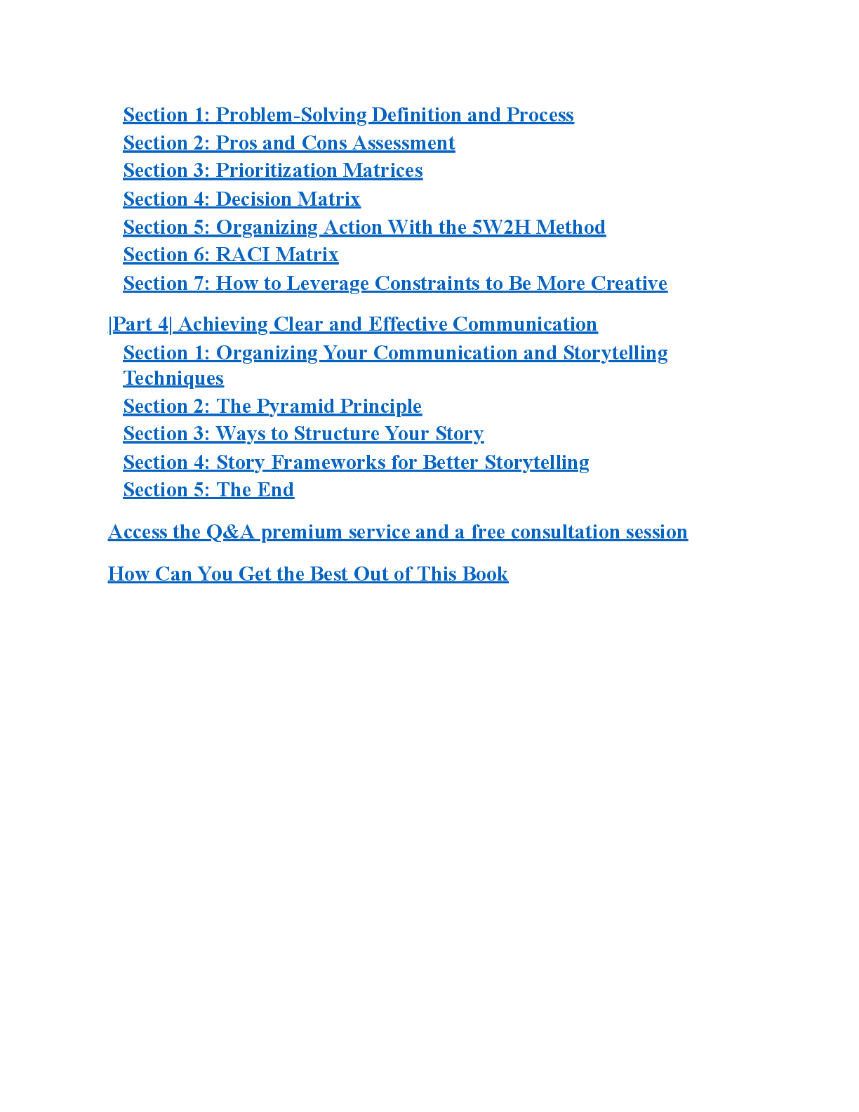 Preview page 4 of eBook PDF Critical Thinking, Logic & Problem Solving 4 IN 1 By Bigrocks Thinking