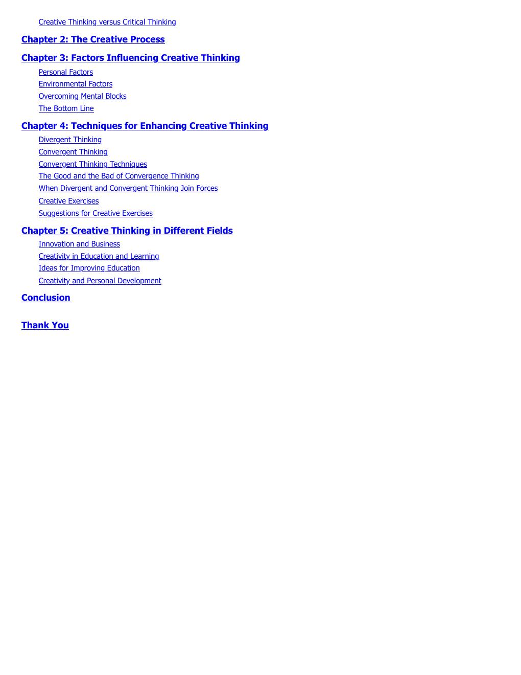 Preview page 6 of Master Critical Thinking, Creative, Logic & Problem Solving Skills (4 Books in 1) By William Henderson