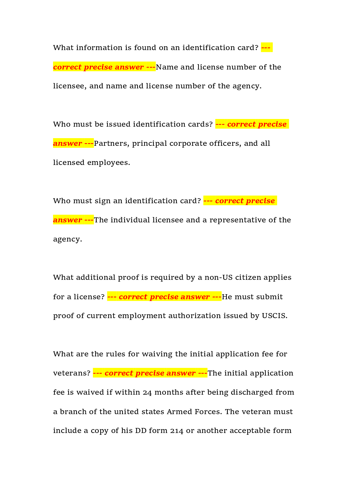 Preview page 3 of Florida Class K Firearms Instructor Certification – Florida – Latest Academic Year – Complete Exam Questions with Verifi