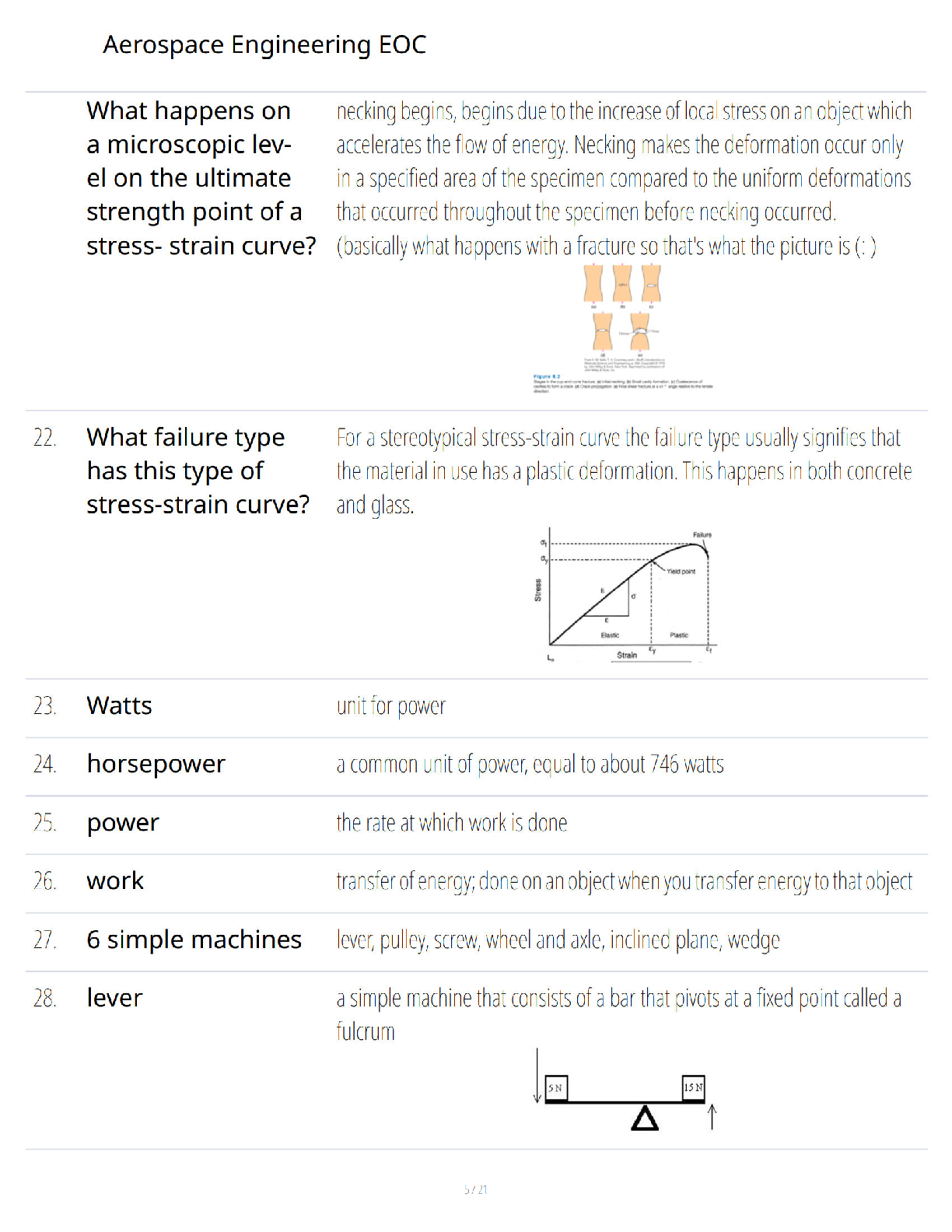 Preview page 5 of Aerospace Engineering EOC Study Guide - Verified Questions and Answers - A+ Guaranteed Success