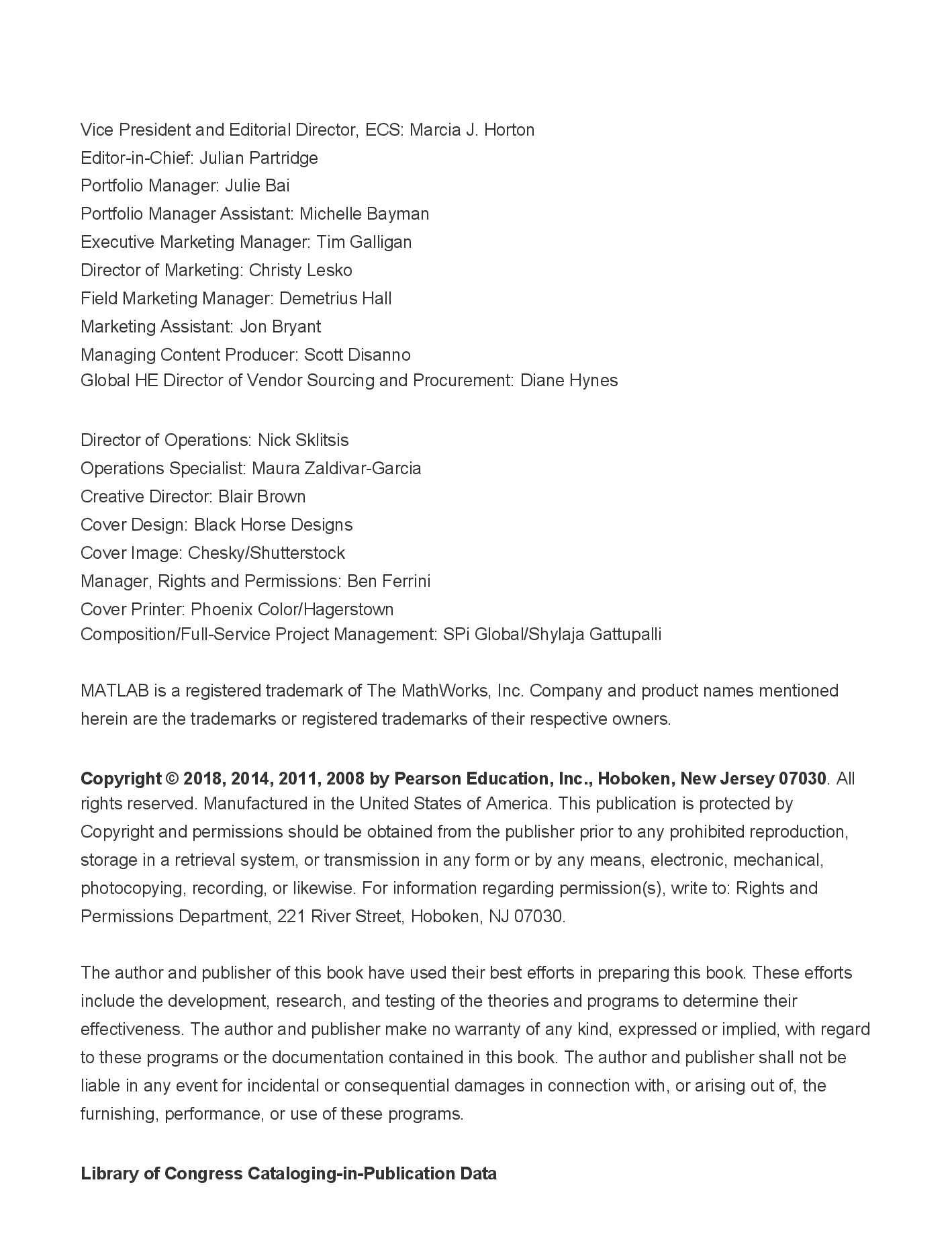 Preview page 10 of eBook [PDF] Electrical Engineering Principles and applications 7th Edition By Allan R. Hambley