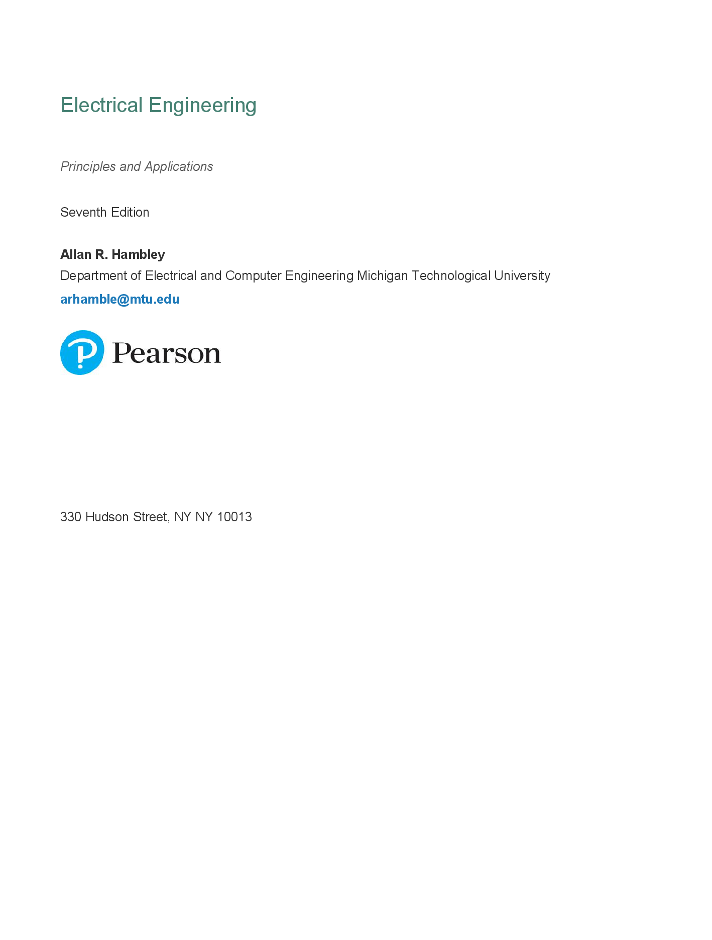 Preview page 9 of eBook [PDF] Electrical Engineering Principles and applications 7th Edition By Allan R. Hambley