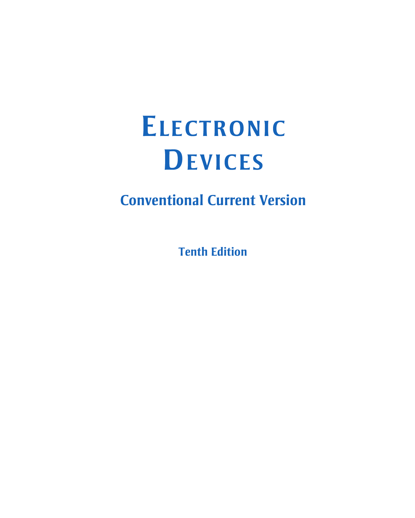 Preview page 2 of eBook [PDF] Electronic Devices Conventional Current Version 10th Edition By Thomas L. Floyd
