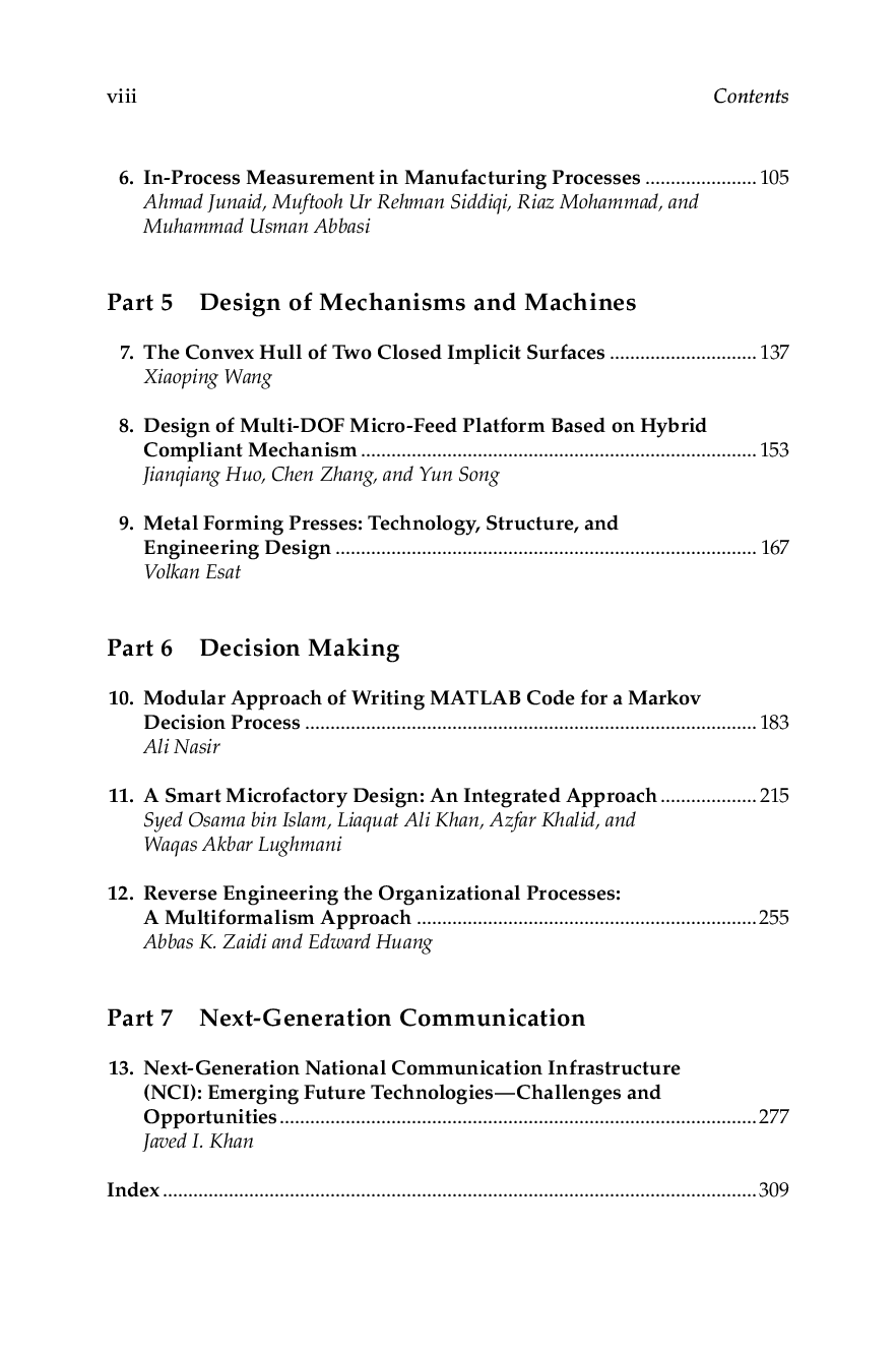 Preview page 9 of eBook [PDF] Functional Reverse Engineering of Machine Tools By Wasim Ahmed Khan