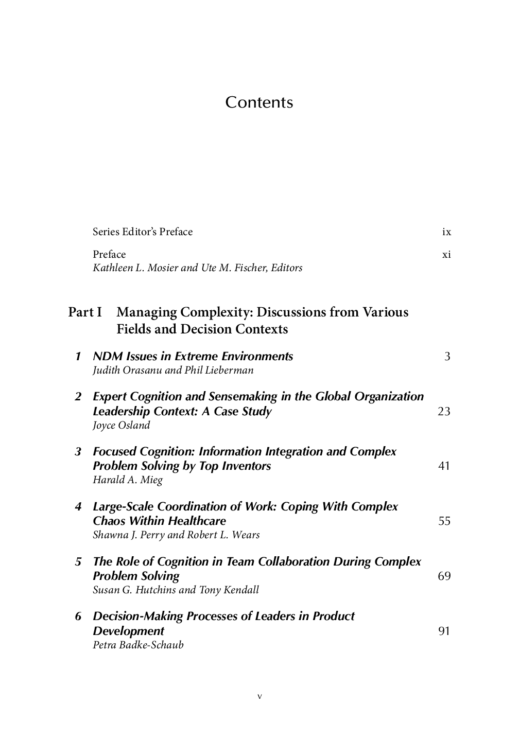Preview page 6 of Informed by Knowledge Expert Performance in Complex By Kathleen L Mosier, Ute M Fischer