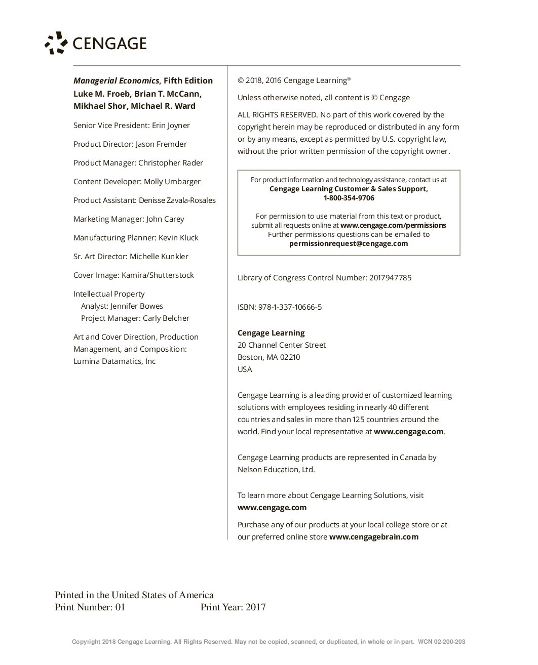 Preview page 3 of Managerial Economics A Problem Solving Approach 5th Edition By Brian T. McCann, Michael R. Ward