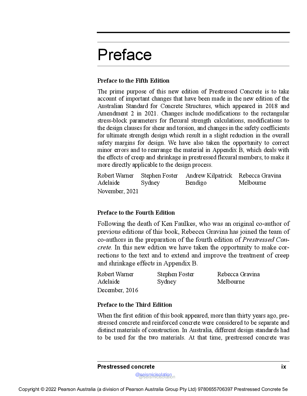 Preview page 8 of eBook [PDF] PRESTRESSED CONCRETE 5th EDITION By Warner, R.Foster, StephenKilpatrick