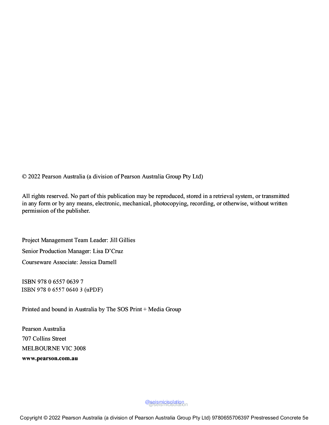 Preview page 3 of eBook [PDF] PRESTRESSED CONCRETE 5th EDITION By Warner, R.Foster, StephenKilpatrick