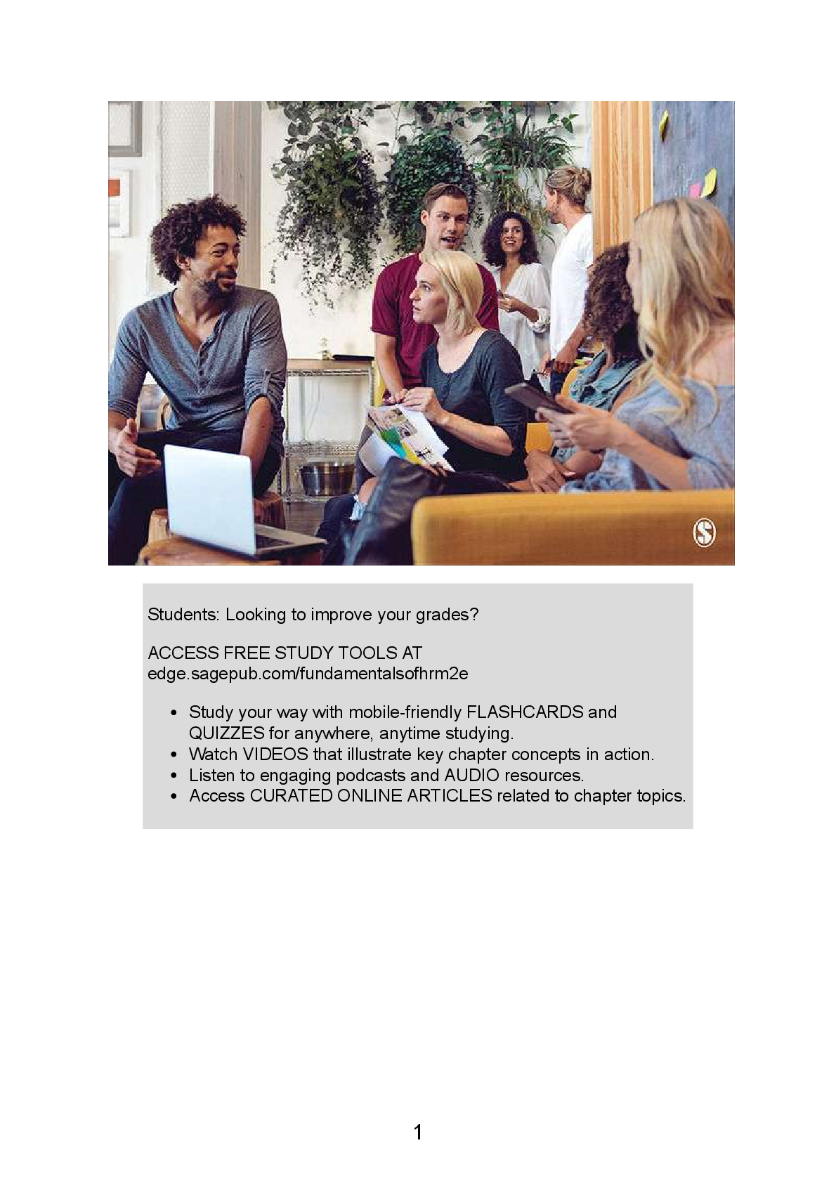 Preview page 2 of Fundamentals of Human Resource Management Functions Applications and Skill Development 2nd Edition By Robert Lussier, Jo