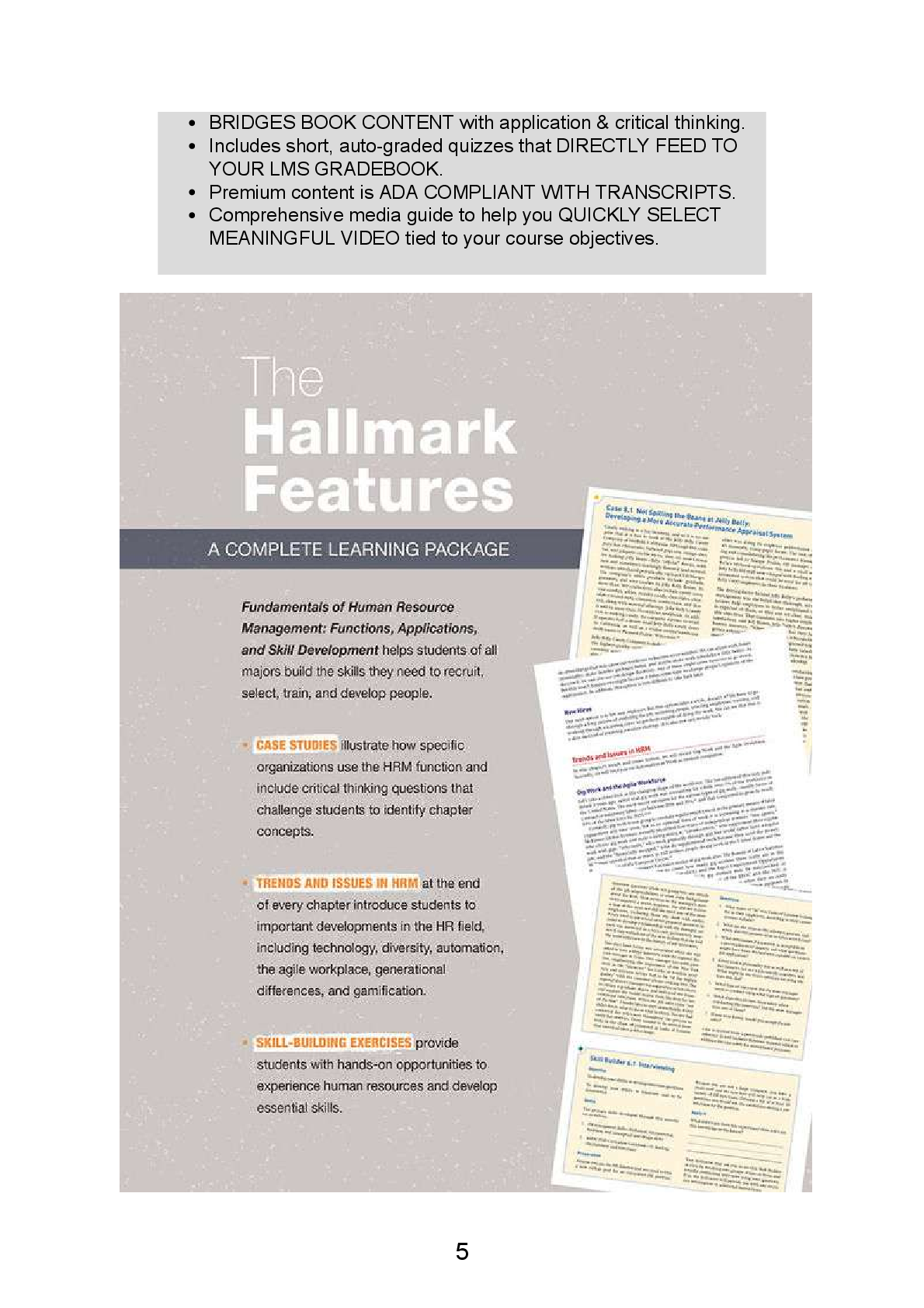 Preview page 6 of Fundamentals of Human Resource Management Functions Applications and Skill Development 2nd Edition By Robert Lussier, Jo