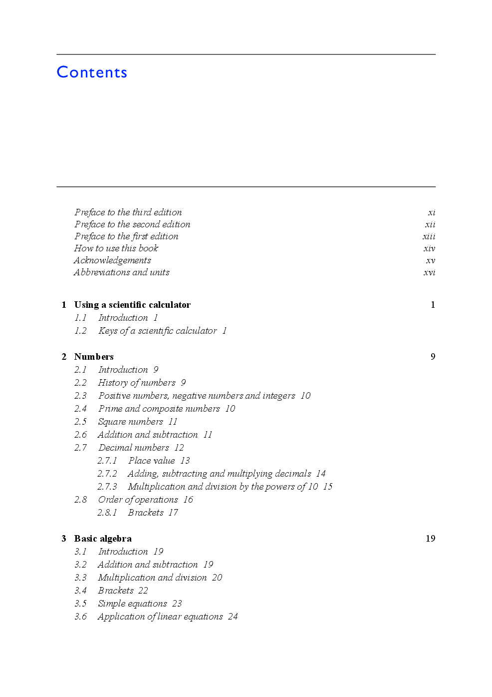 Preview page 3 of eBook [PDF] Construction Mathematics 3rd Edition By Surinder Virdi