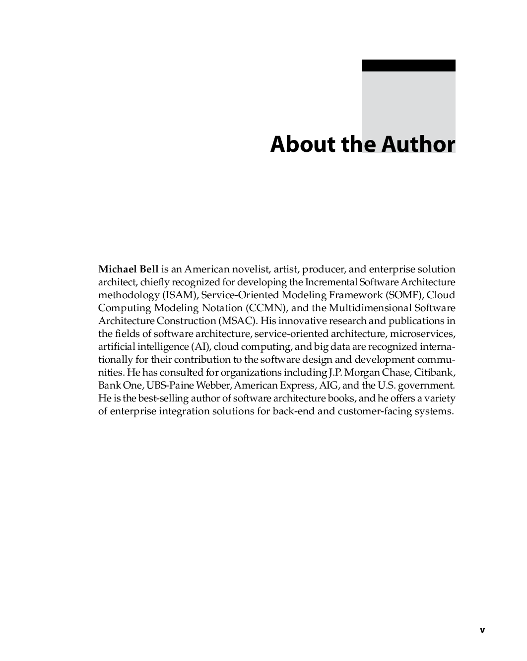 Preview page 7 of eBook [PDF] Software Architect By Michael Bell