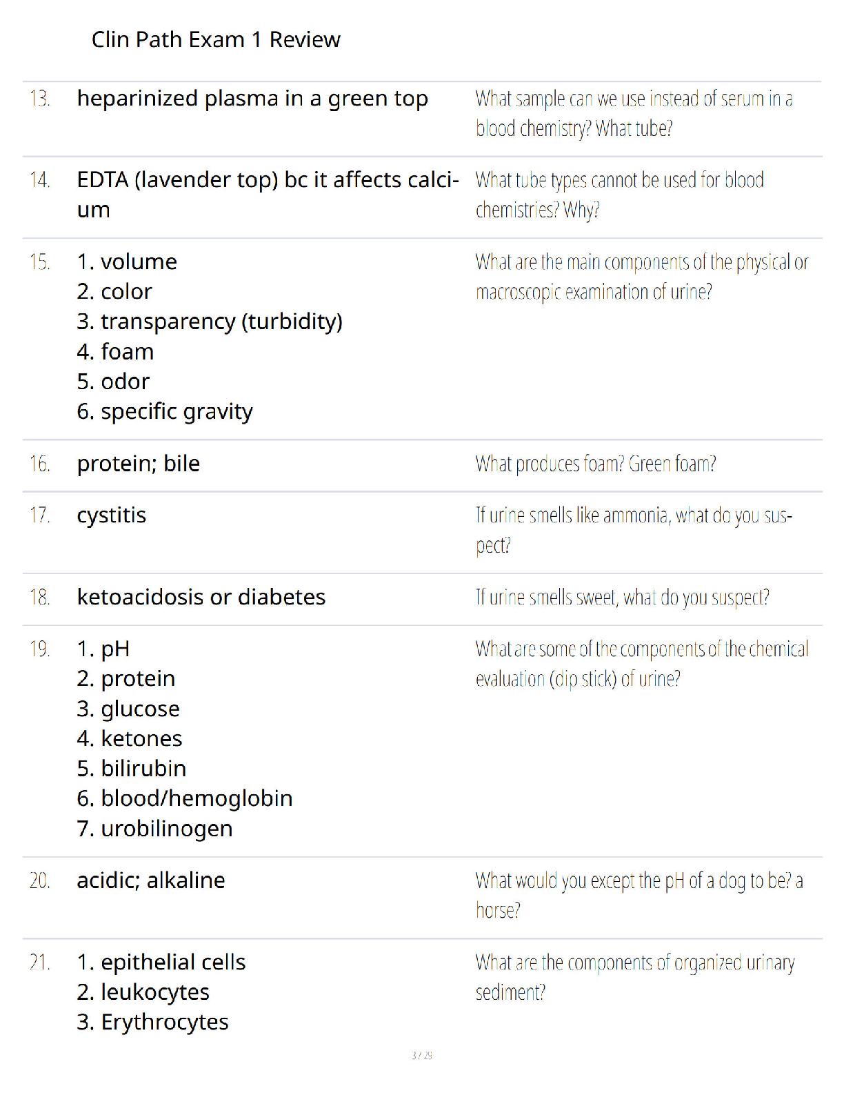 Preview page 3 of Patho Exam 1 Study Guide - Updated Edition - Comprehensive Review - Verified Questions and Answers - A+ Guaranteed Exam