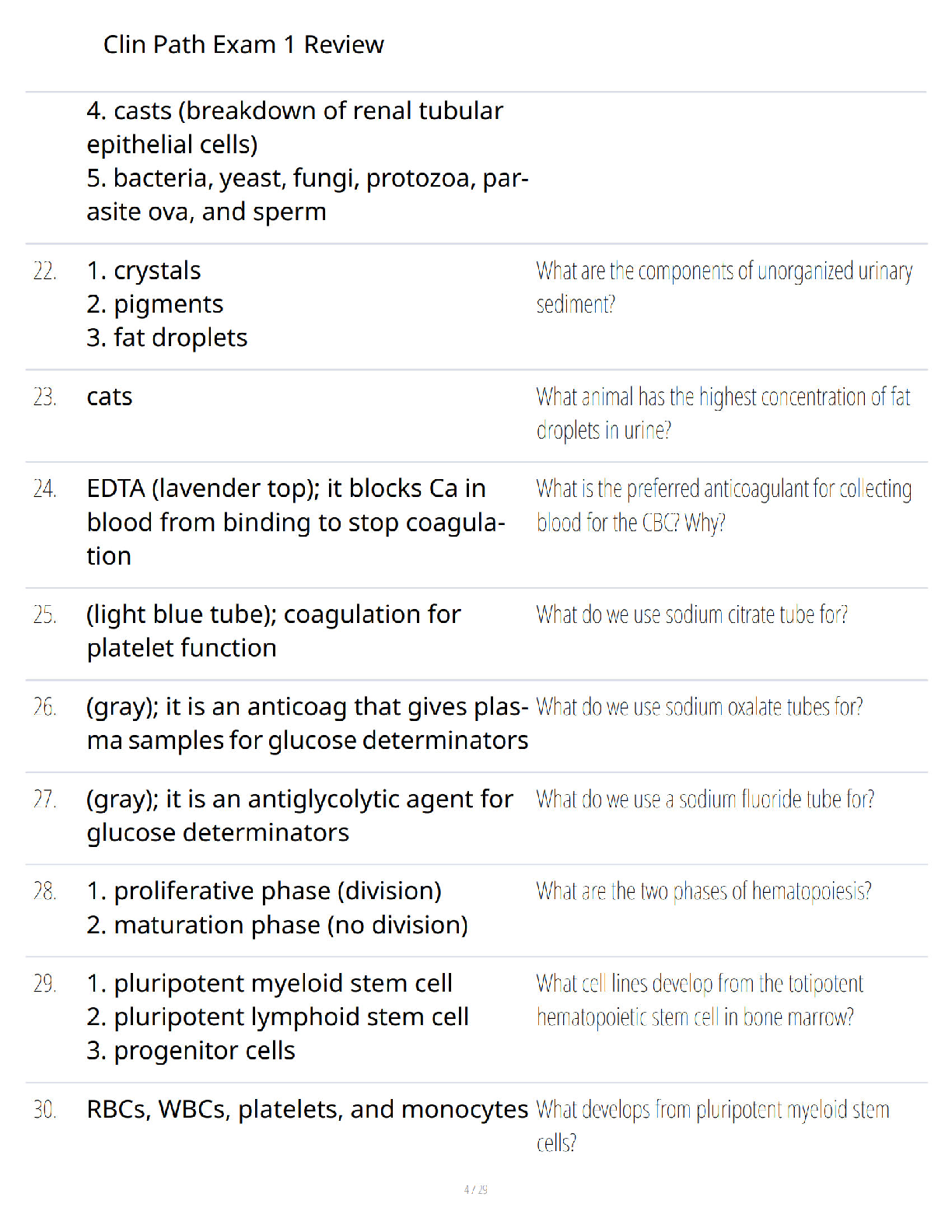 Preview page 4 of Patho Exam 1 Study Guide - Updated Edition - Comprehensive Review - Verified Questions and Answers - A+ Guaranteed Exam