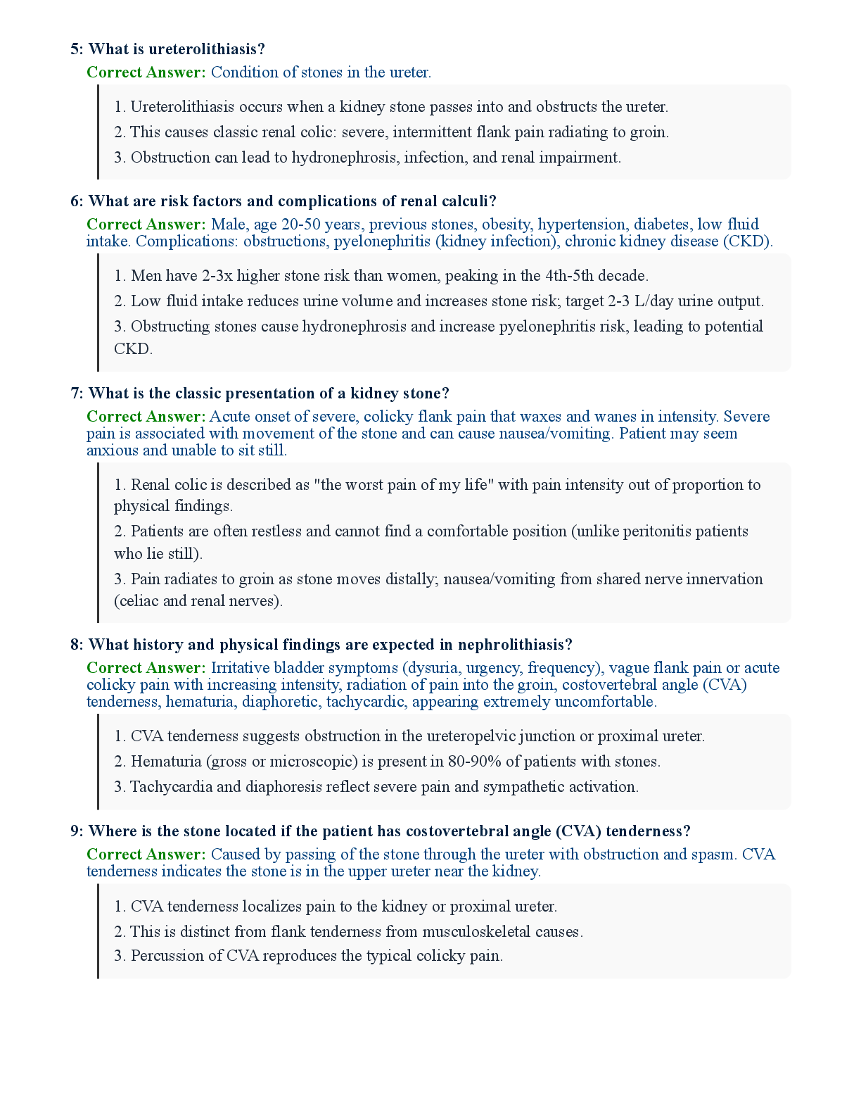Preview page 2 of NR 570 Final Exam: (Latest 2026/2027 Update) Nephrolithiasis, BPH, Prostatitis, Pyelonephritis, Fluid & Electrolytes | Q