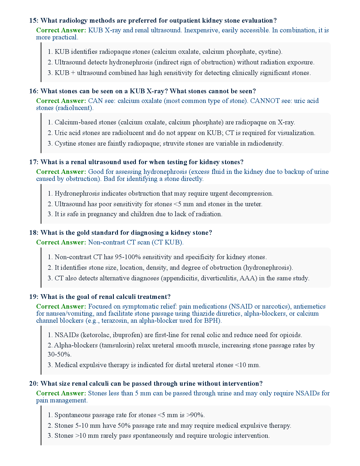Preview page 4 of NR 570 Final Exam: (Latest 2026/2027 Update) Nephrolithiasis, BPH, Prostatitis, Pyelonephritis, Fluid & Electrolytes | Q