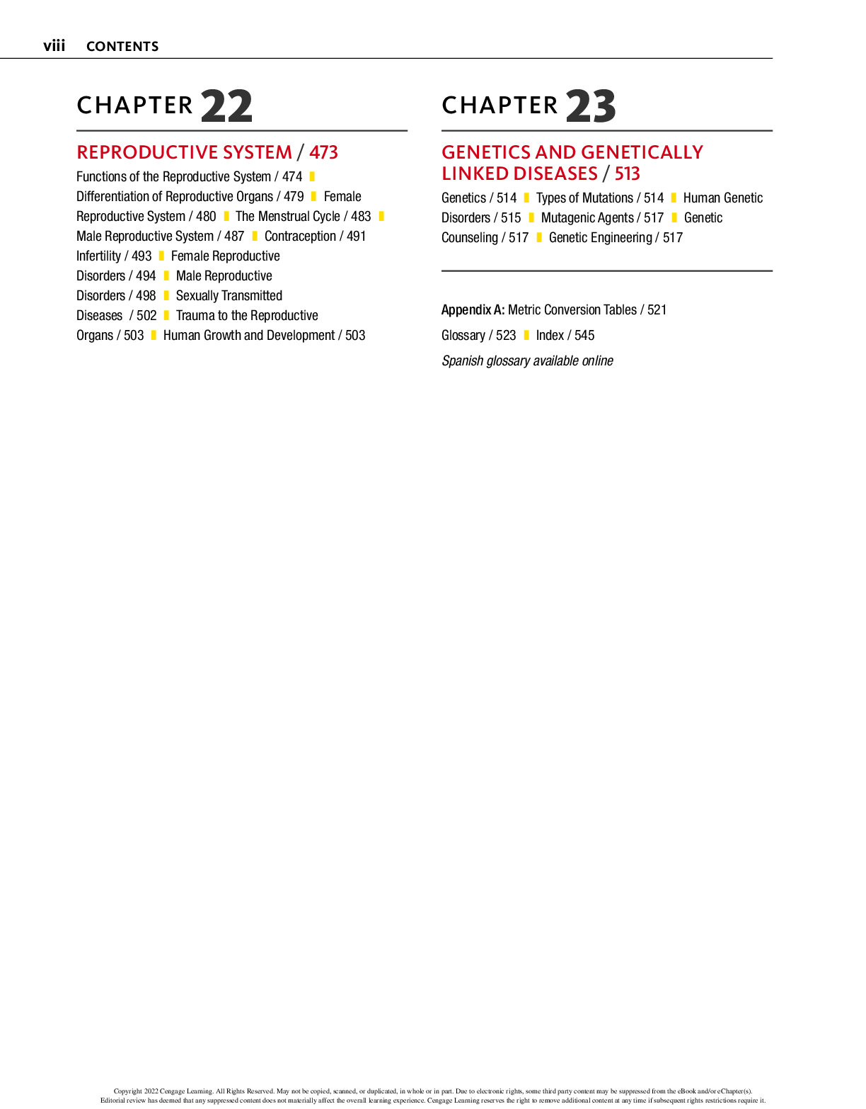 Preview page 8 of Body Structures and Functions 14th Edition By Ann Scott, Tara Bell