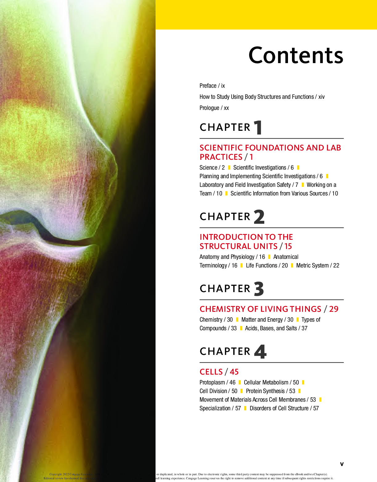 Preview page 5 of Body Structures and Functions 14th Edition By Ann Scott, Tara Bell