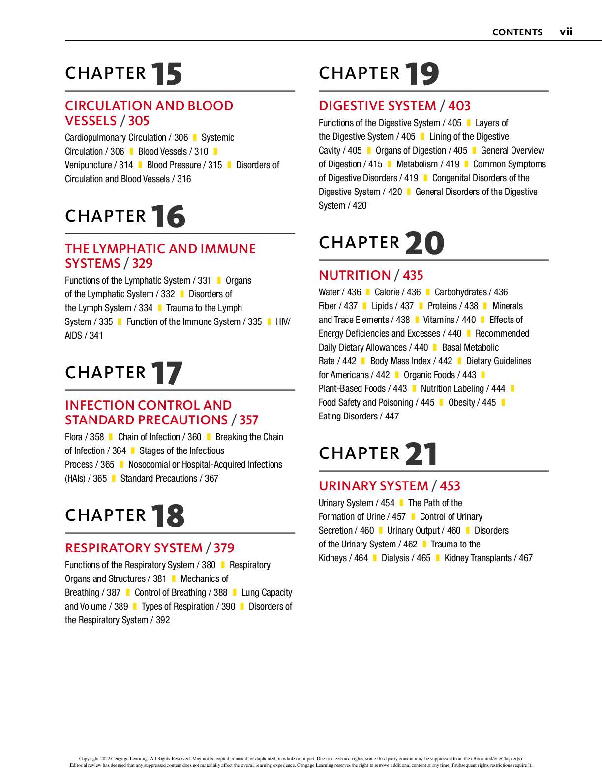 Preview page 7 of Body Structures and Functions 14th Edition By Ann Scott, Tara Bell