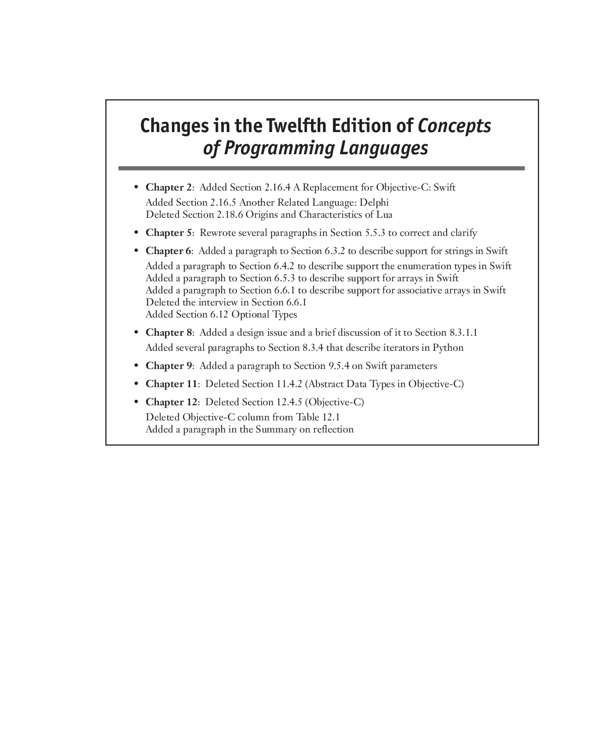 Preview page 5 of Concepts of Programming Languages 12th Global Edition By Robert Sebesta
