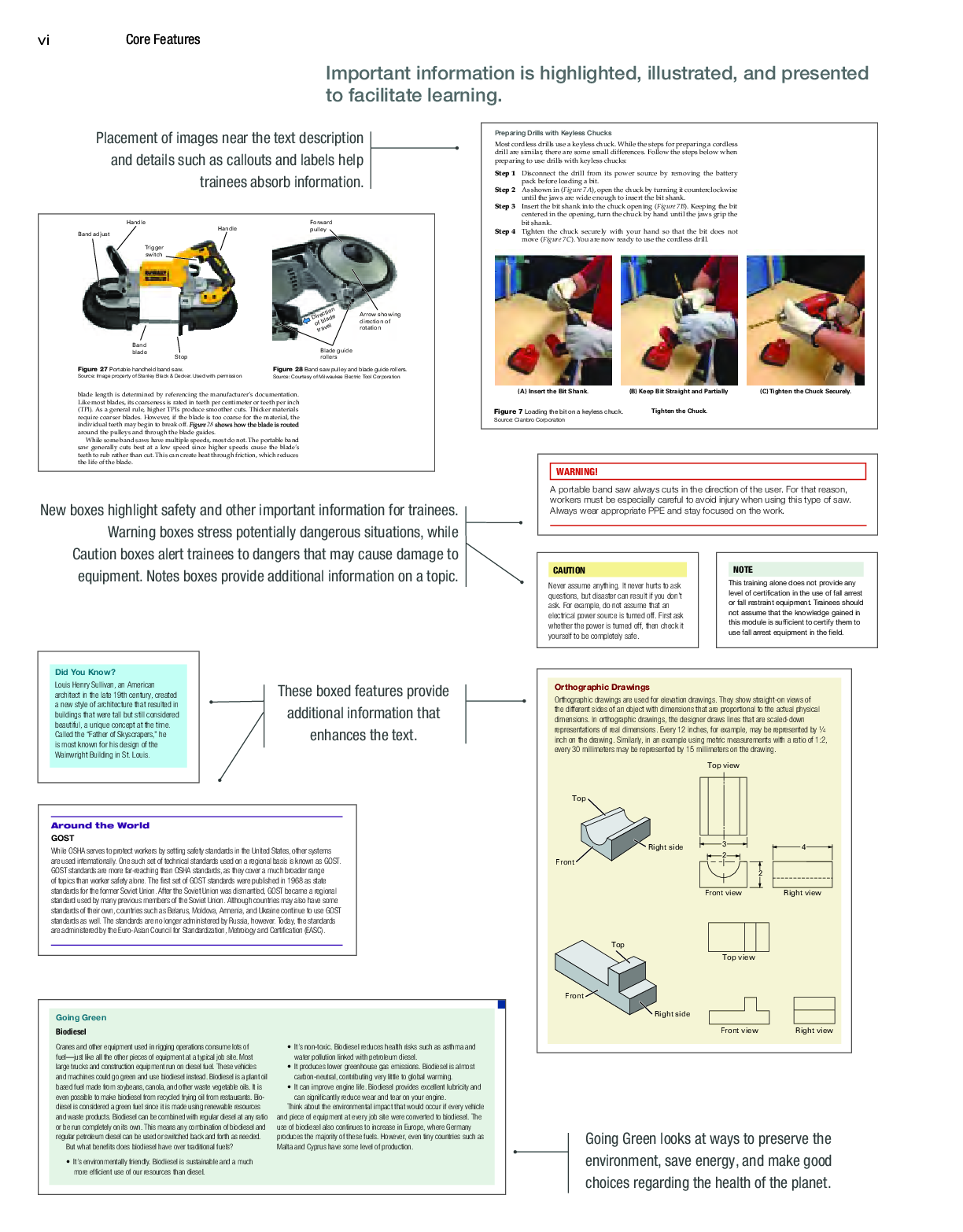 Preview page 6 of eBook PDF Core Introduction to Basic Construction Skills 6th Edition By NCCER