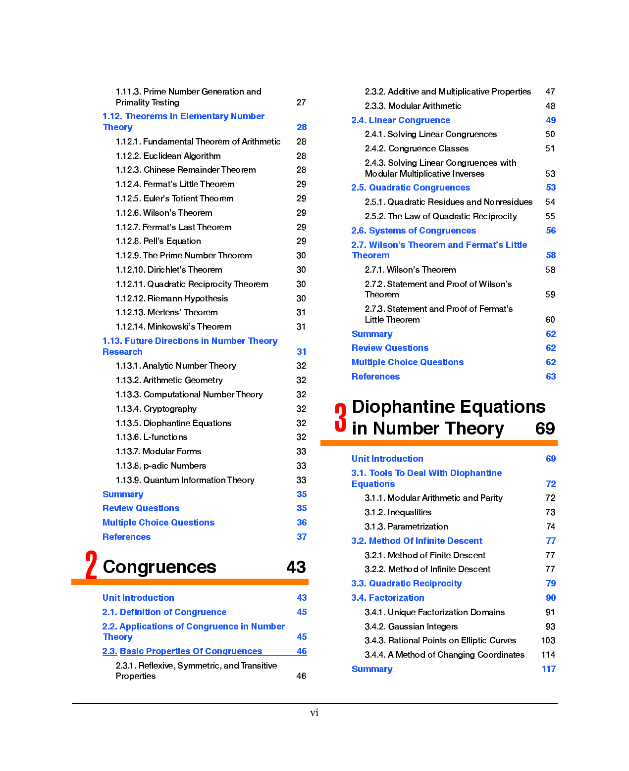 Preview page 6 of Elementary Number Theory 1st Edition By Pio Arias