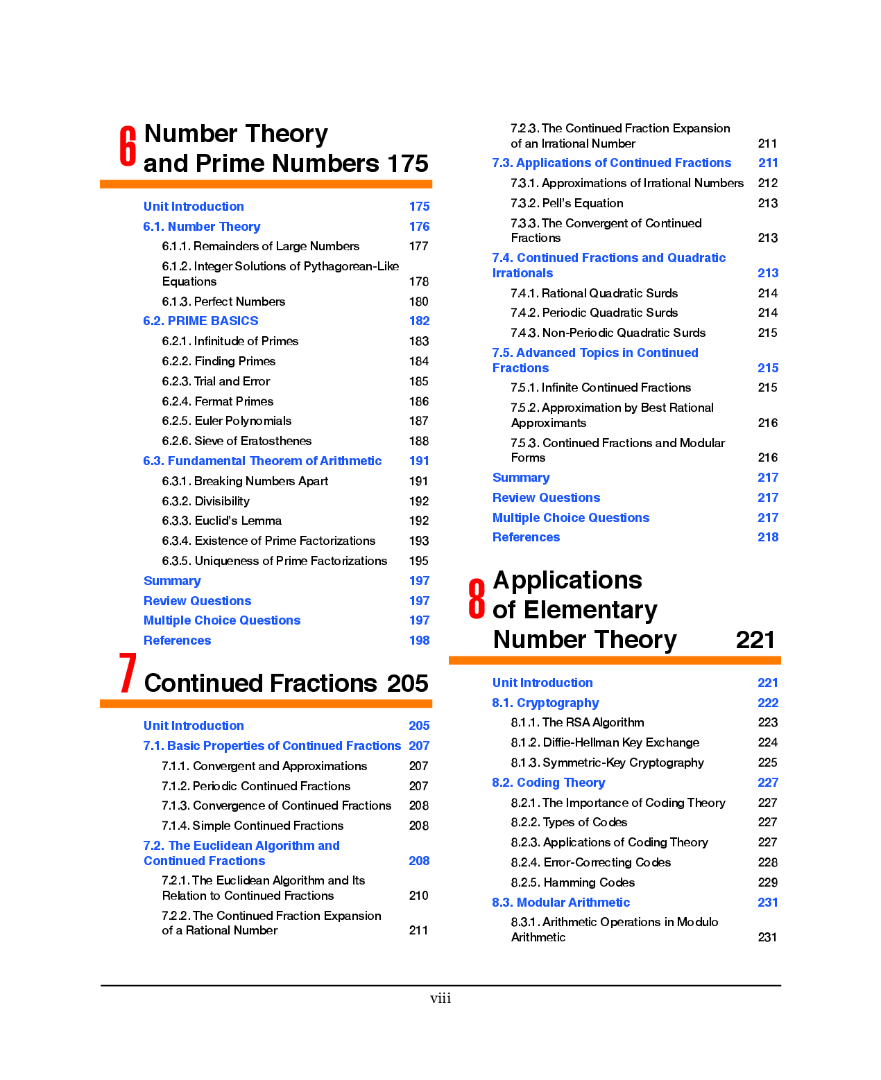 Preview page 8 of Elementary Number Theory 1st Edition By Pio Arias