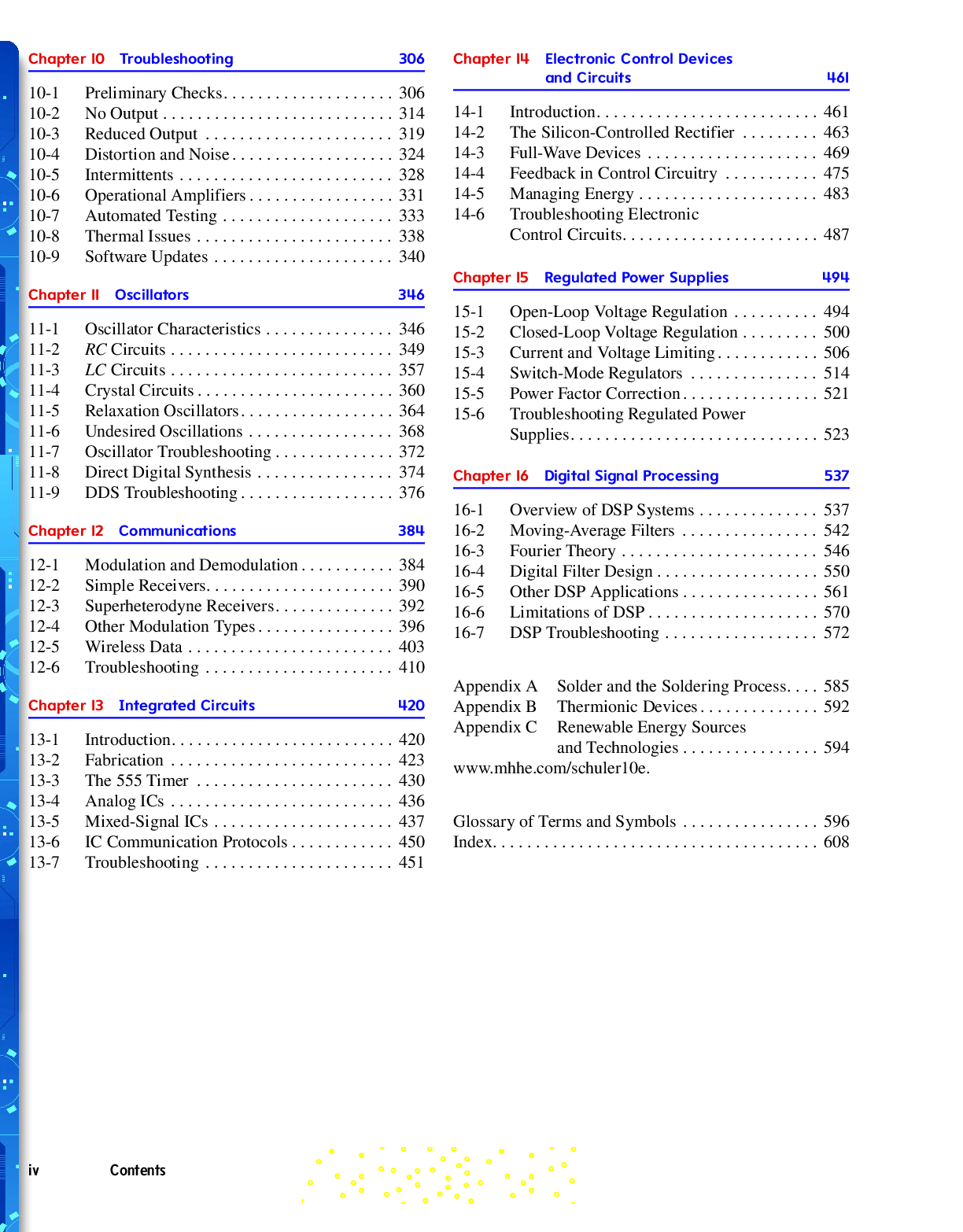 Preview page 5 of ISE Electronics Principles and Applications 10th Edition By Charles A. Schuler