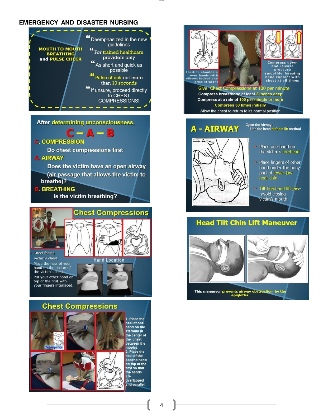 Preview page 4 of EMERGENCY AND DISASTER NURSING Latest and Updated 2026 A+