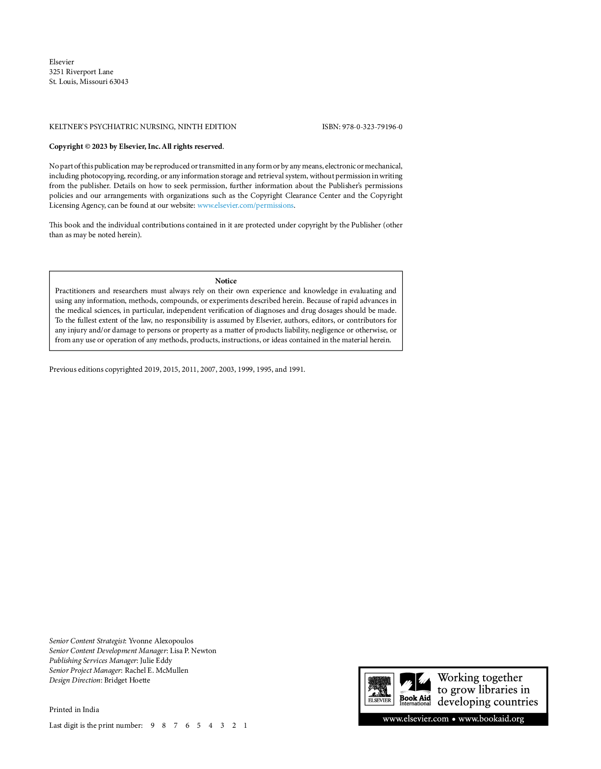 Preview page 5 of Keltner’s Psychiatric Nursing 9th Edition By Debbie Steele