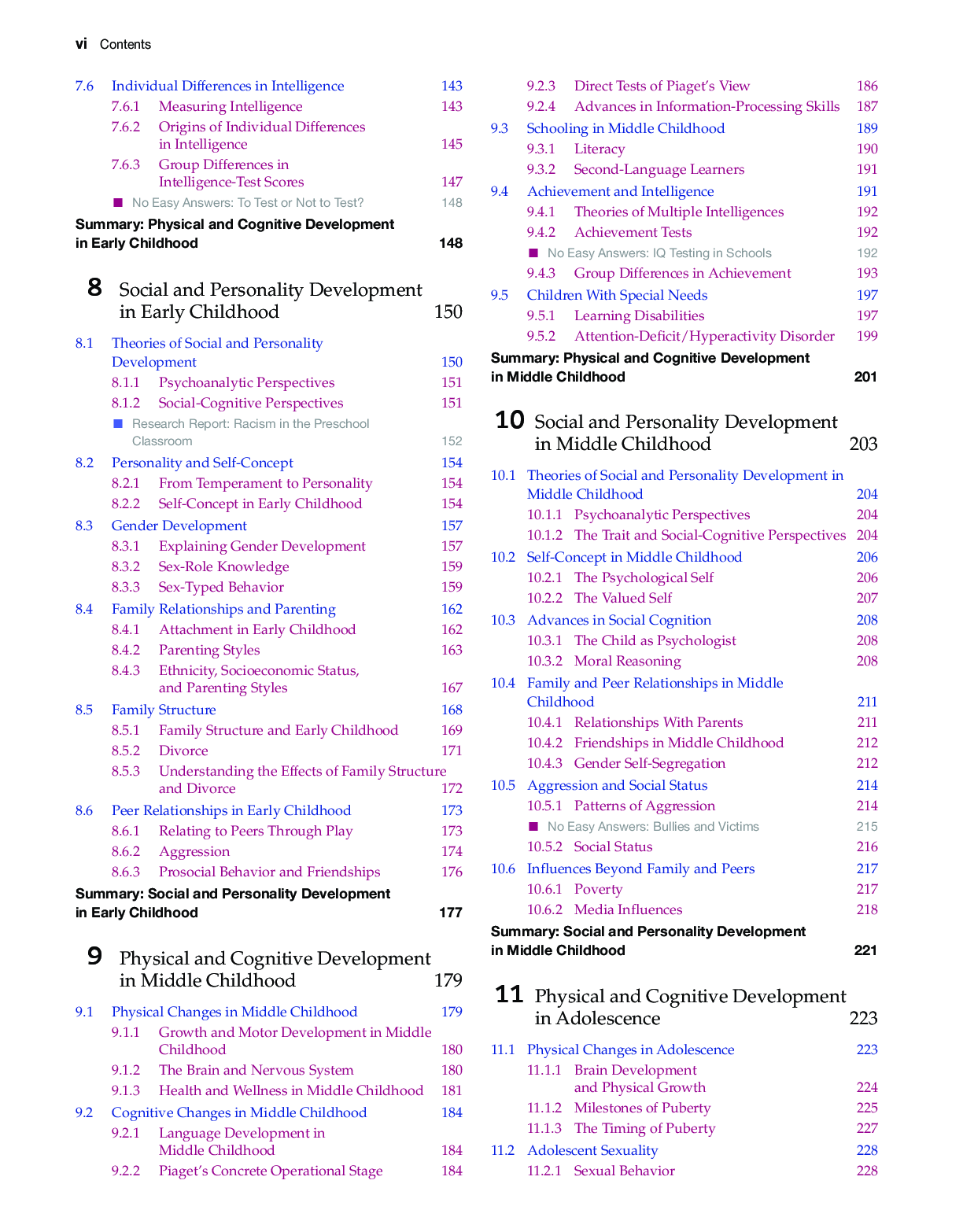 Preview page 6 of eBook PDF Lifespan Development 8th Edition By Denise Boyd, Helen Bee