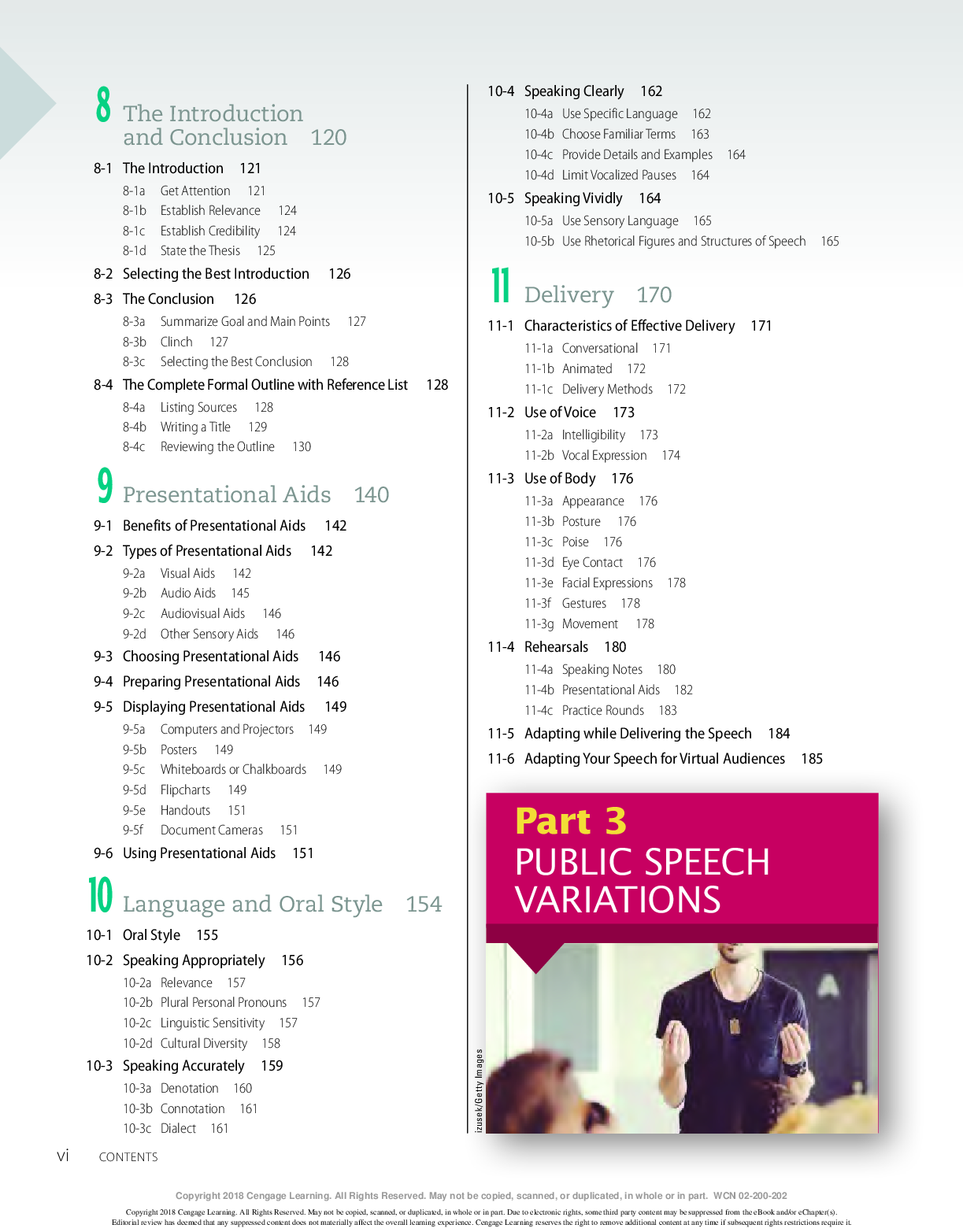 Preview page 5 of SPEAK 4th Edition By Kathleen Verderber