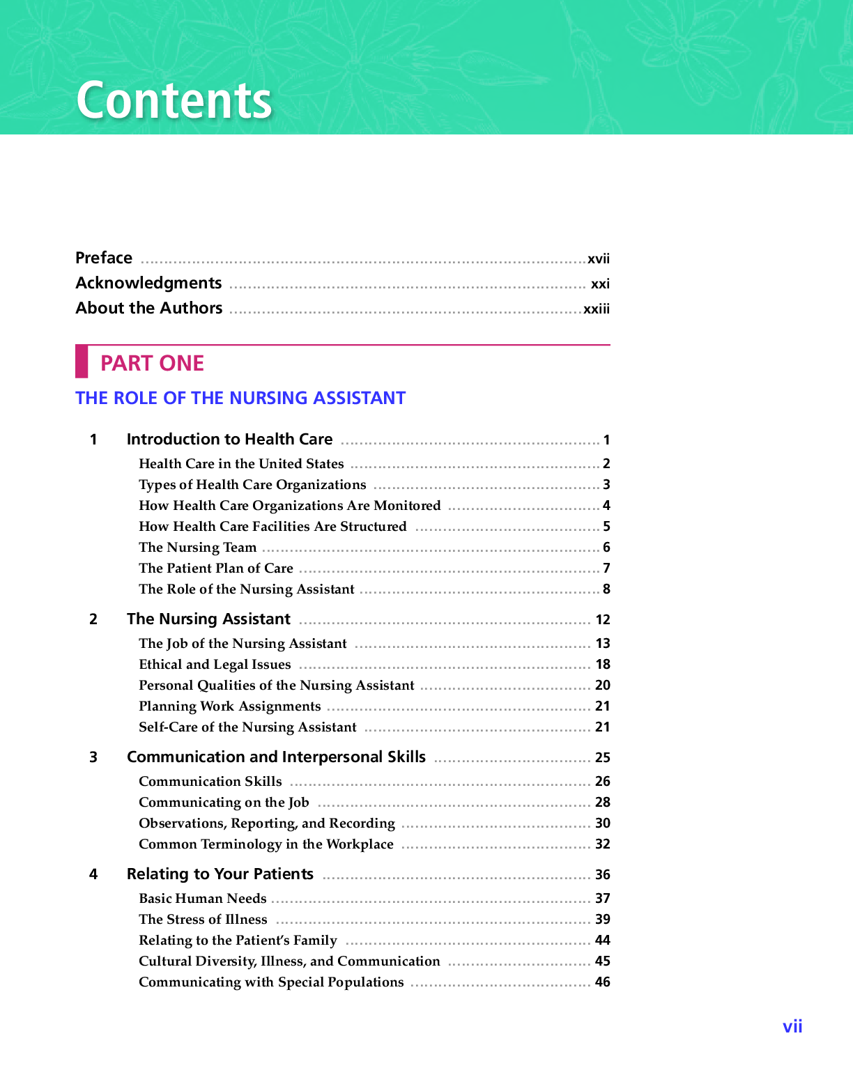 Preview page 6 of The Nursing Assistant 6th Edition By JoLynn Pulliam, Meg Holloway